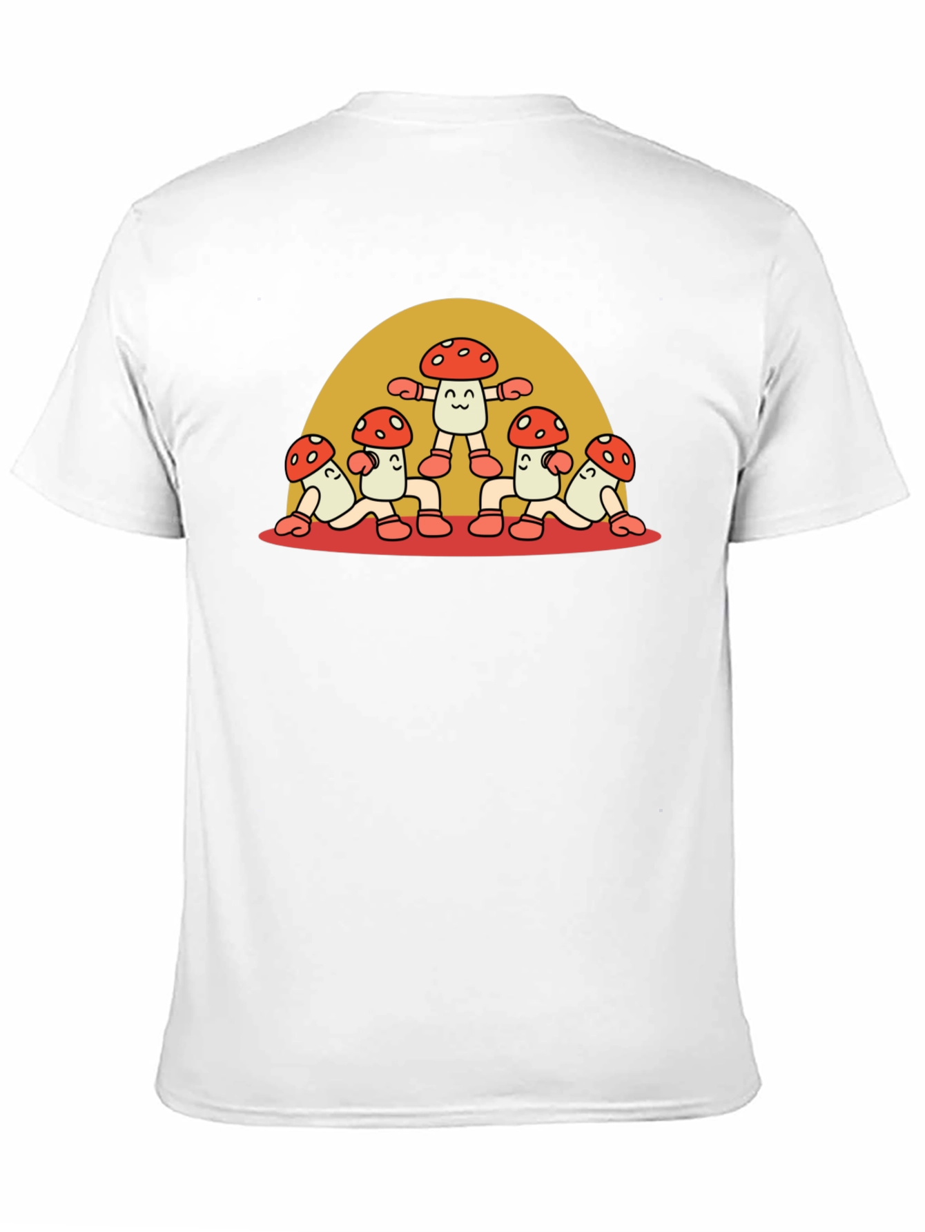 Funky Mushroom Graphic Tee