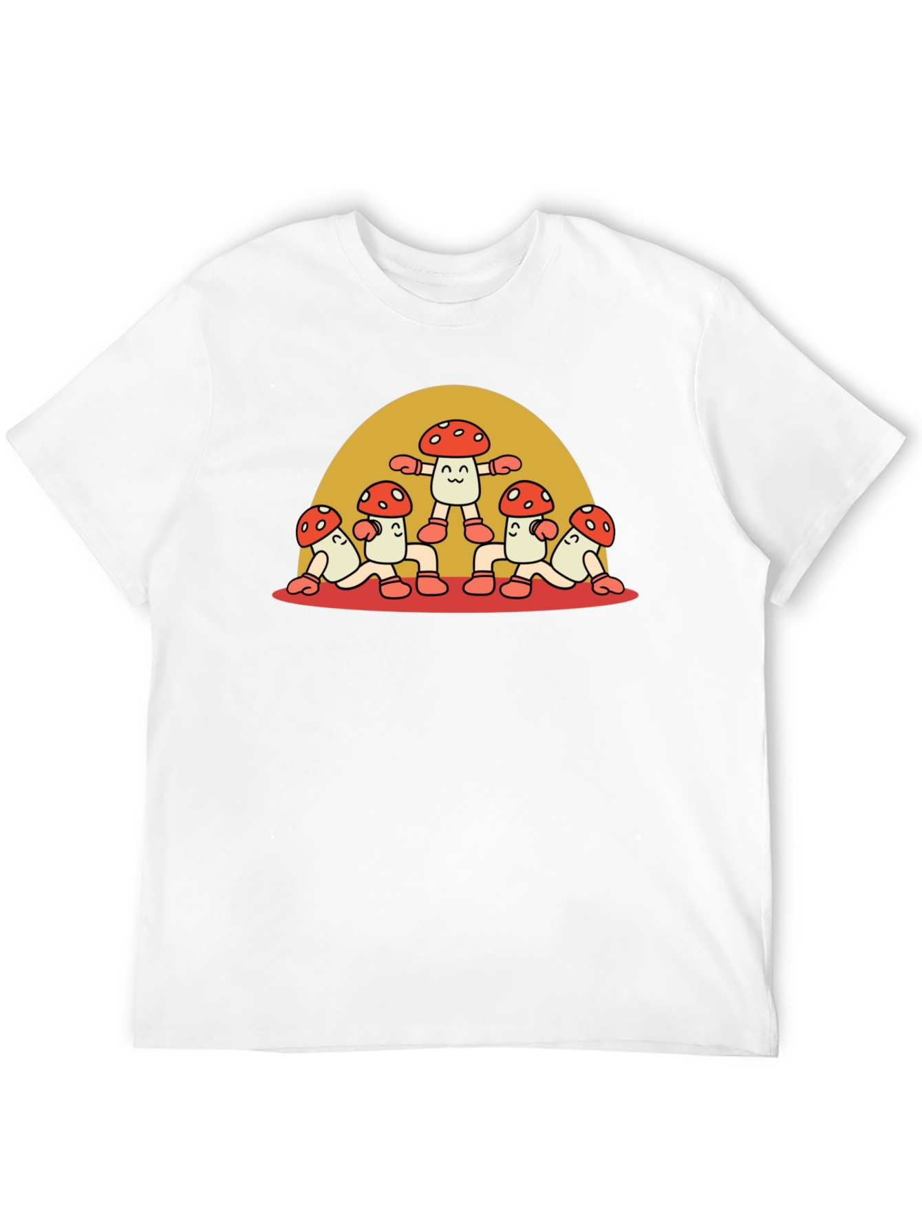Funky Mushroom Graphic Tee