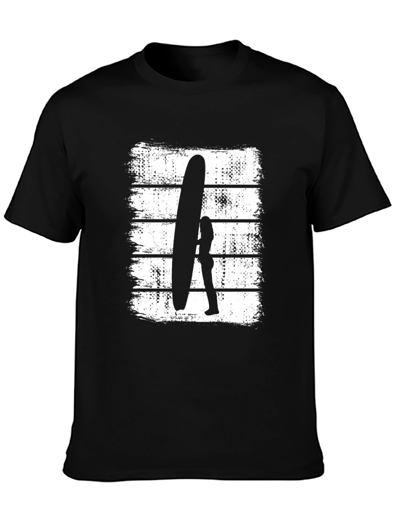 Surfer Girl Graphic Tee - Coastal Style