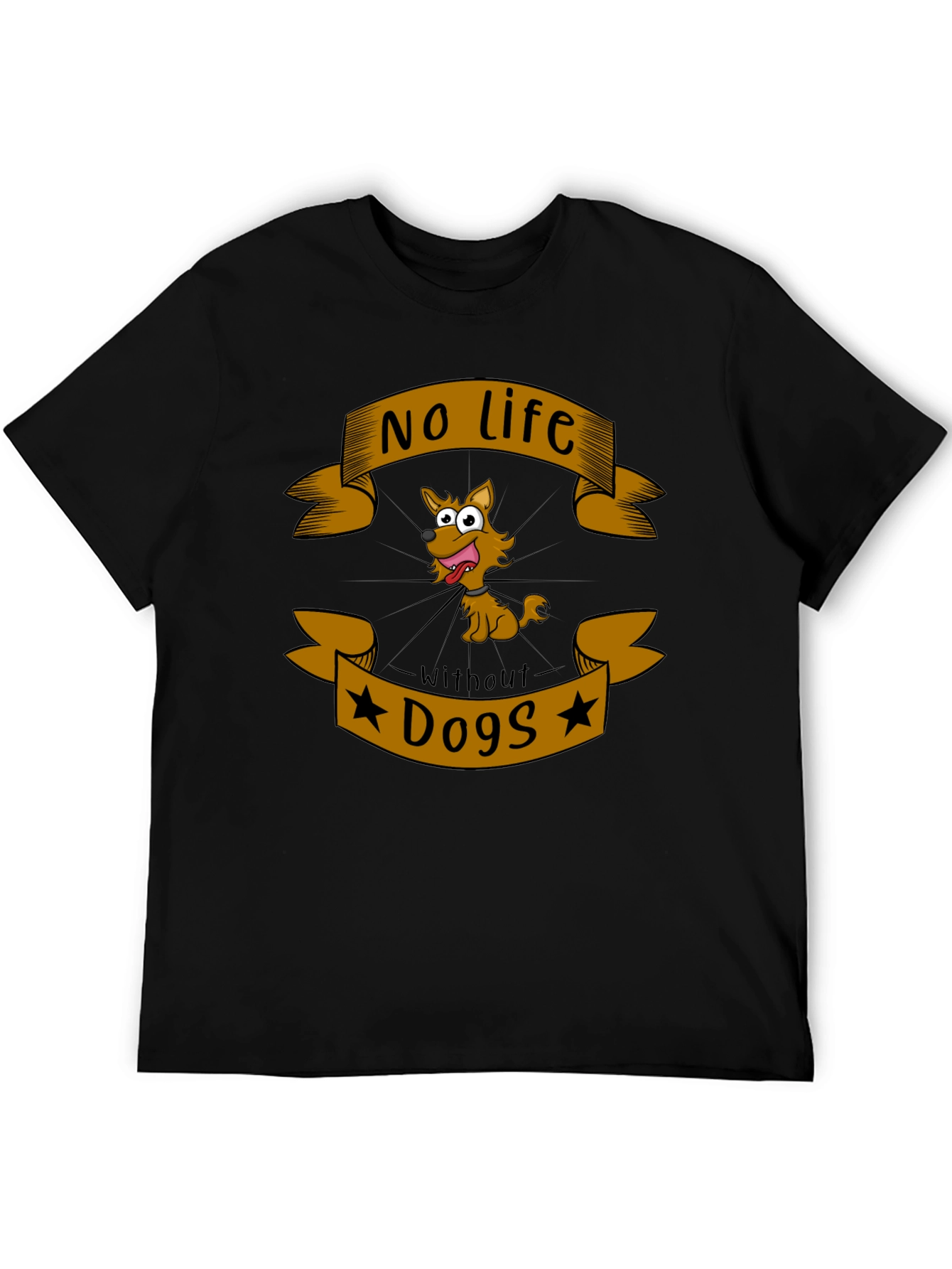 No Life Without Dogs T-Shirt - Novelty Graphic Tee