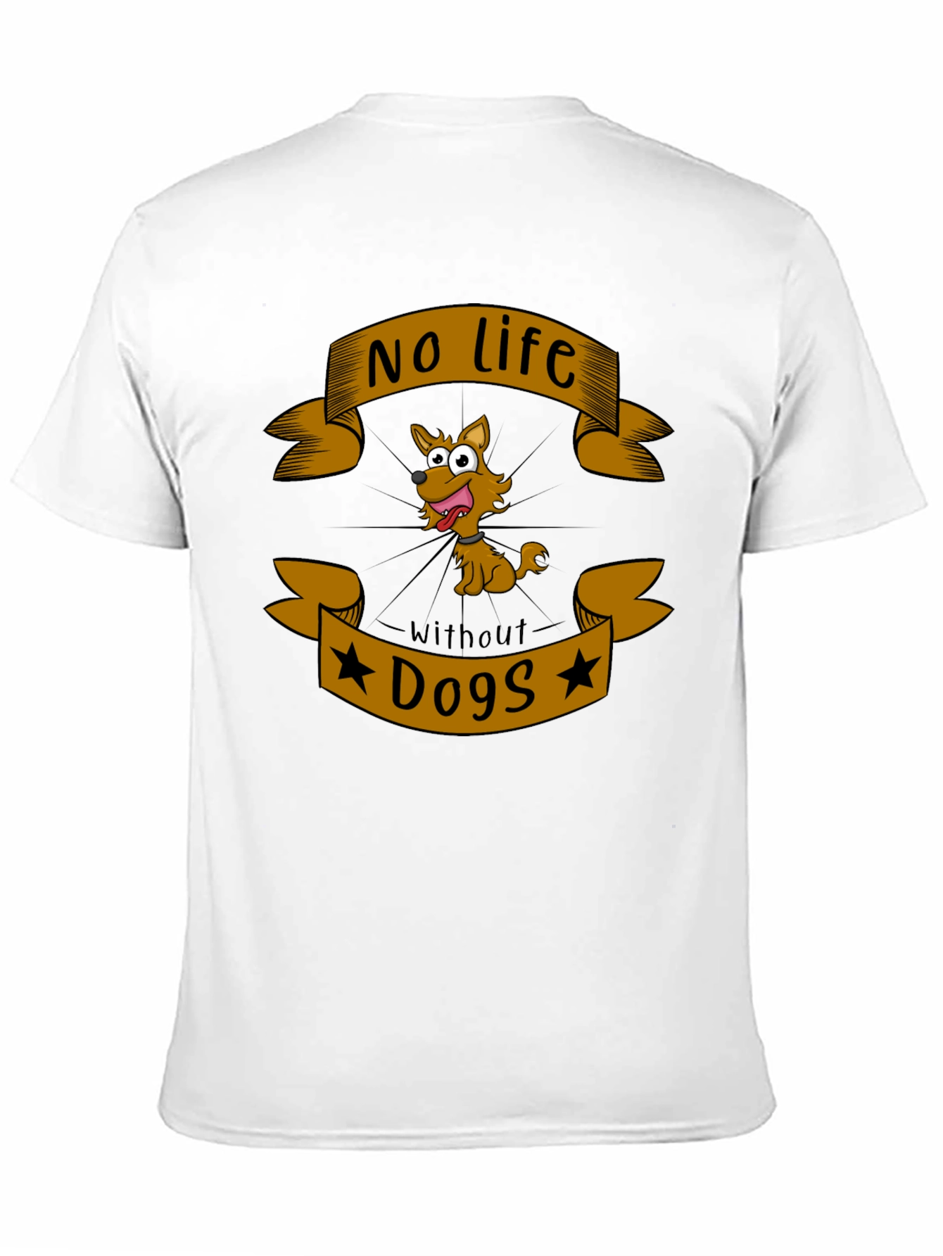 No Life Without Dogs T-Shirt - Novelty Graphic Tee