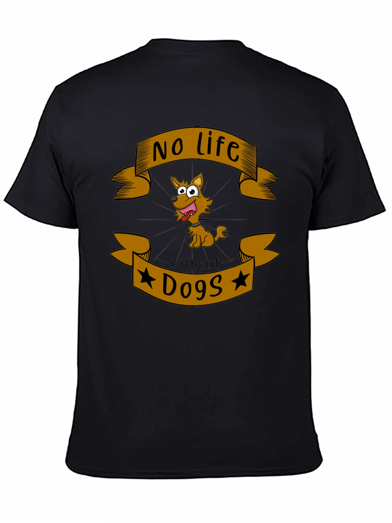 No Life Without Dogs T-Shirt - Novelty Graphic Tee