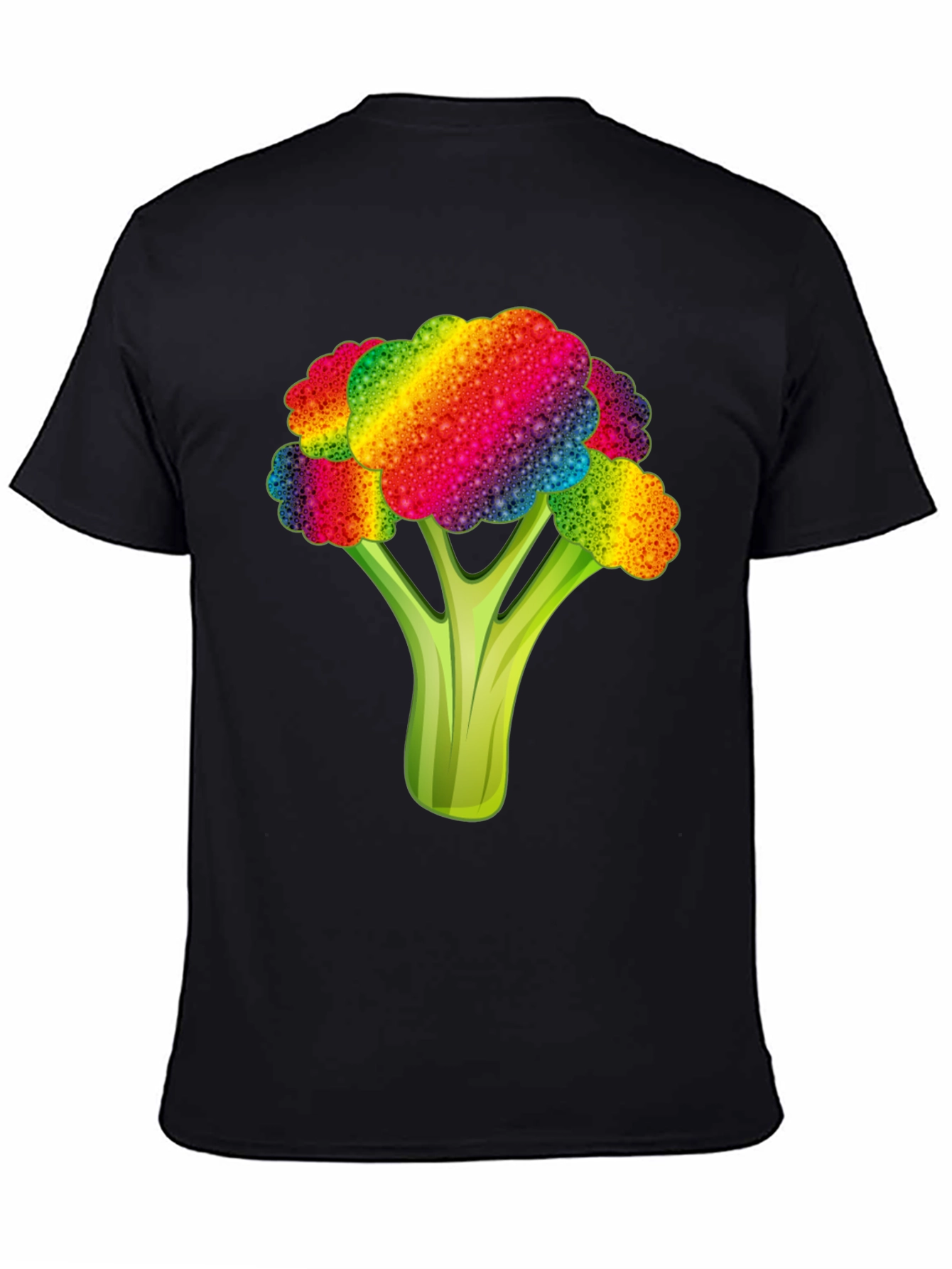 Rainbow Broccoli Graphic Tee
