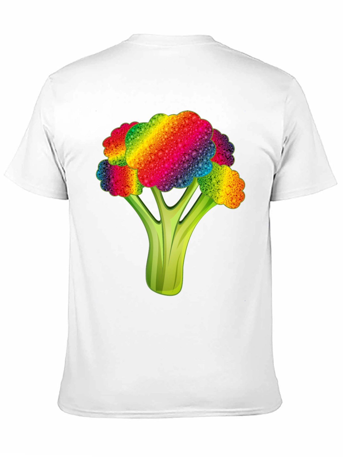 Rainbow Broccoli Graphic Tee