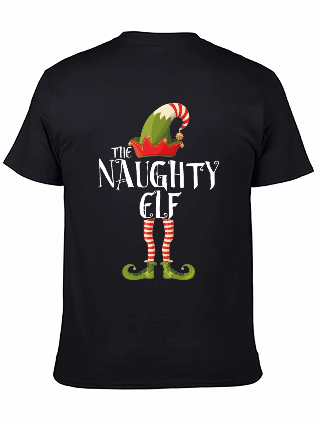 Naughty Elf Christmas T-Shirt