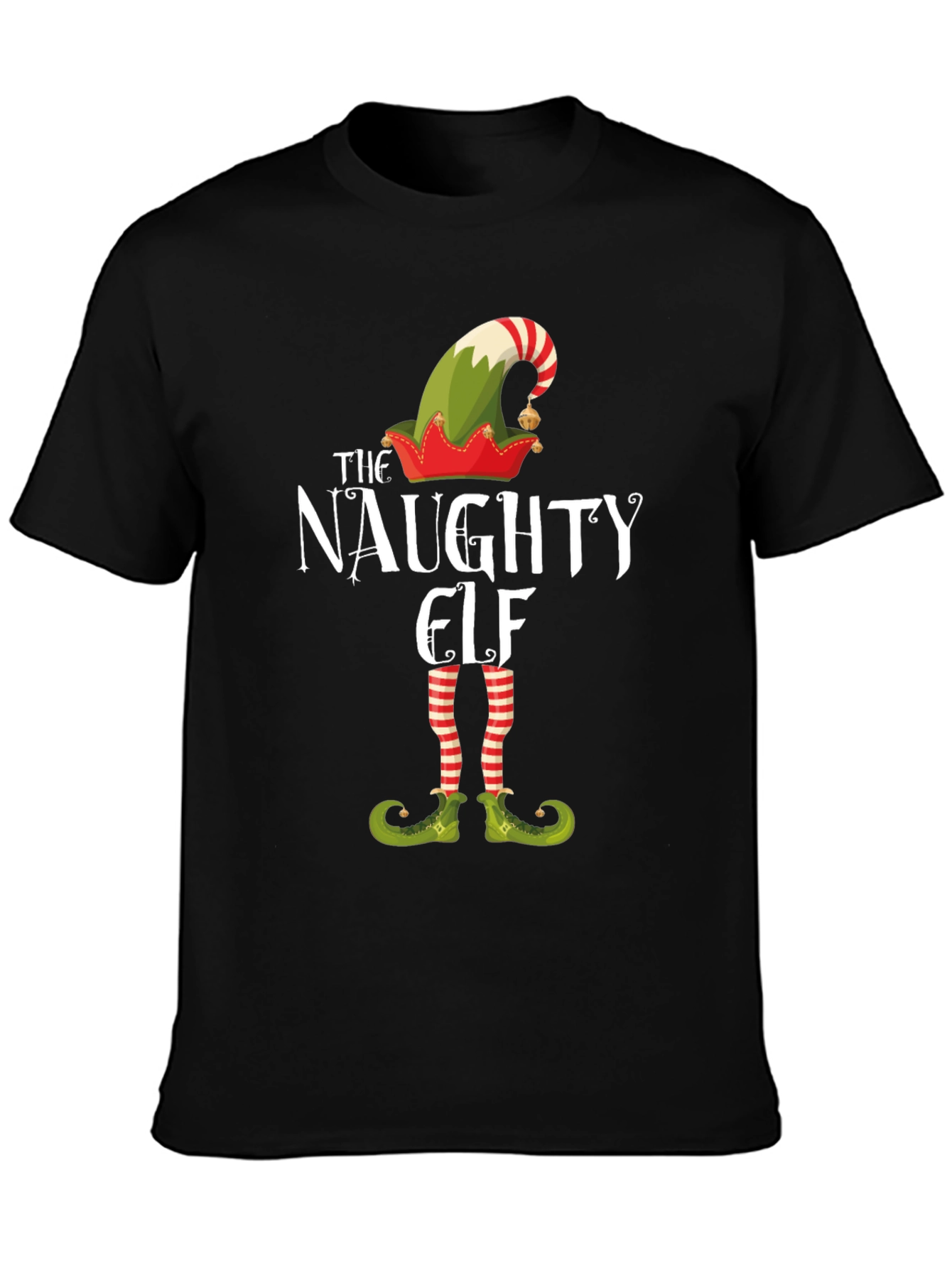 Naughty Elf Christmas T-Shirt