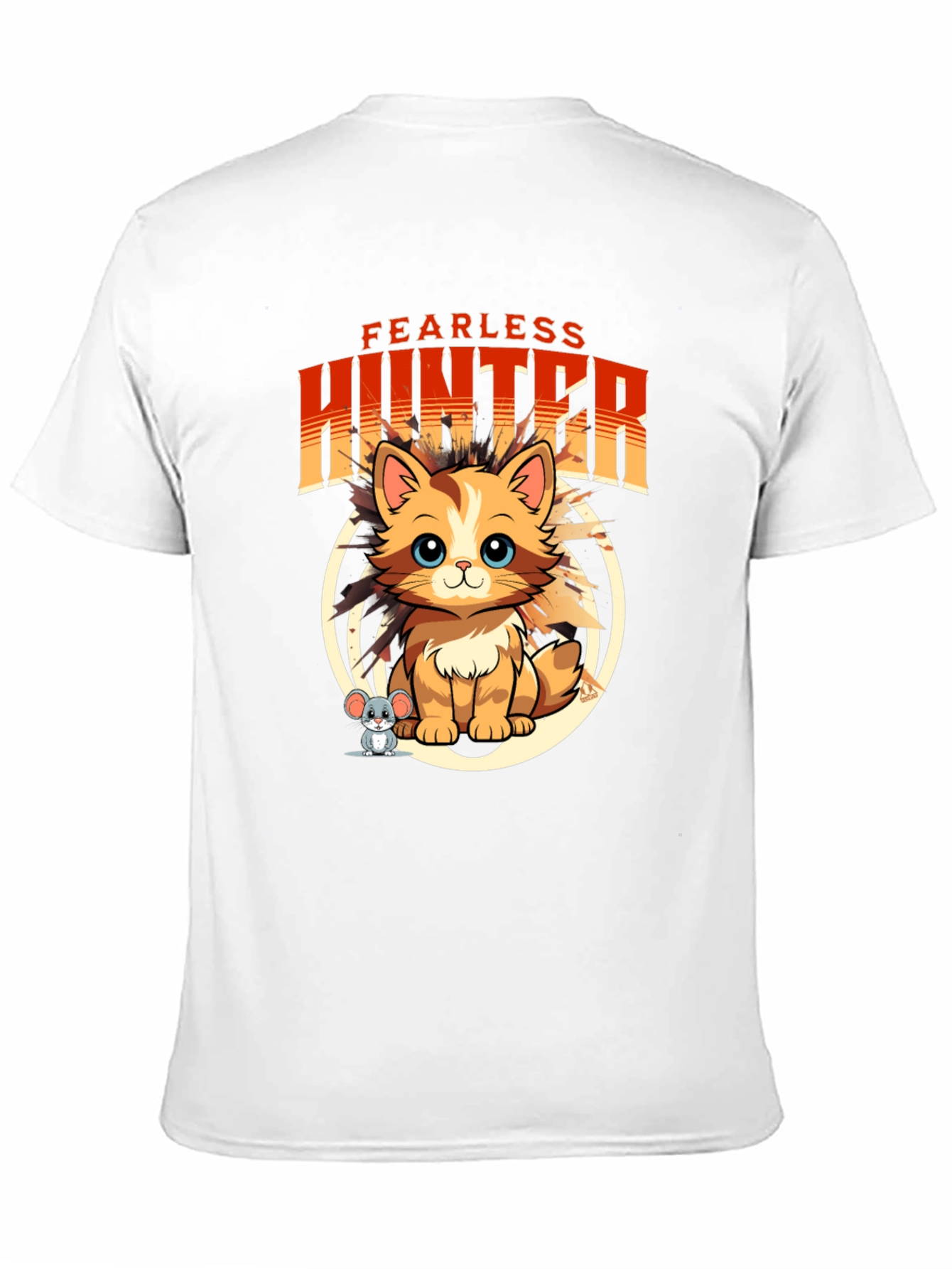 Fearless Hunter Cat T-Shirt