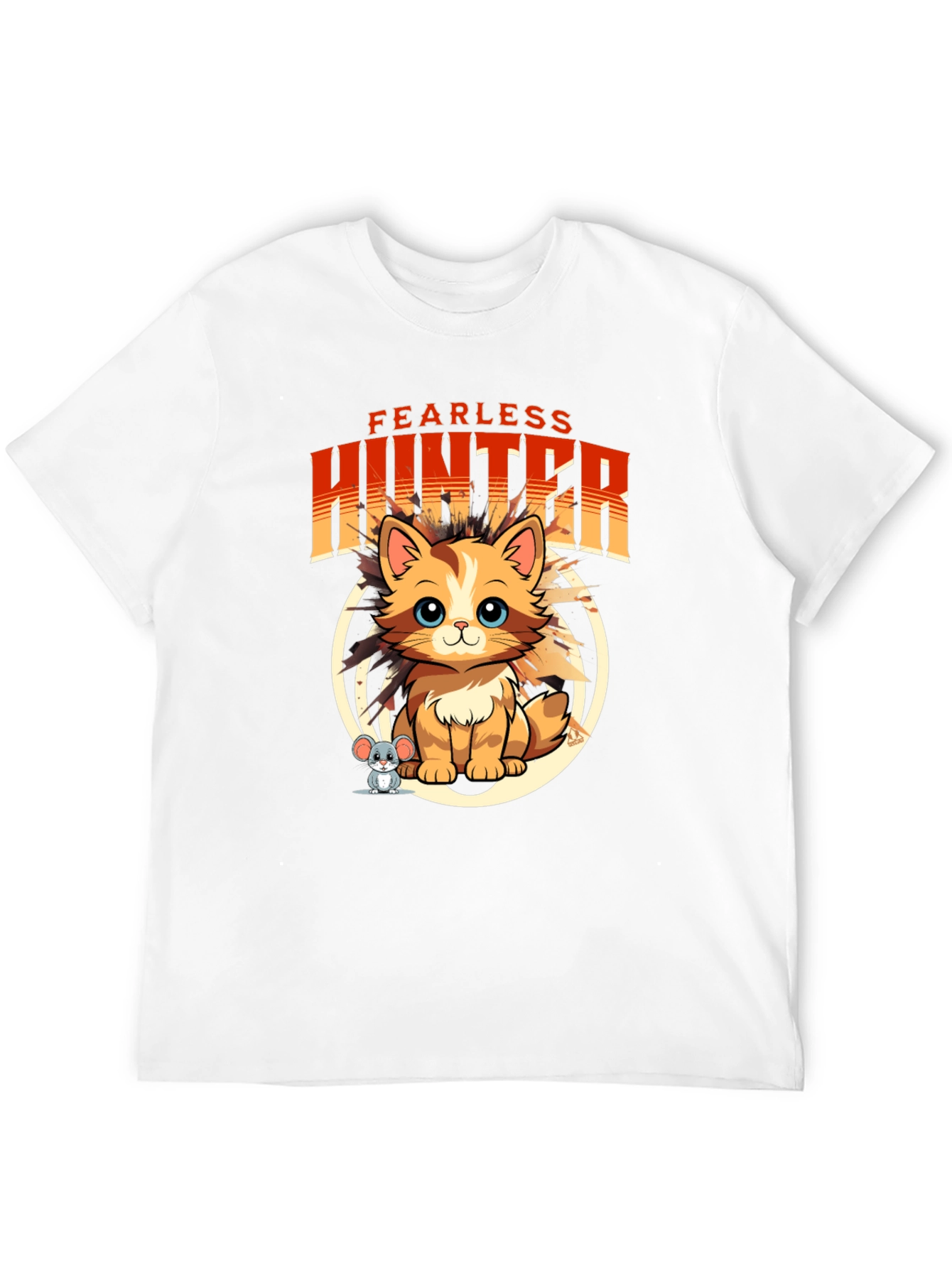 Fearless Hunter Cat T-Shirt