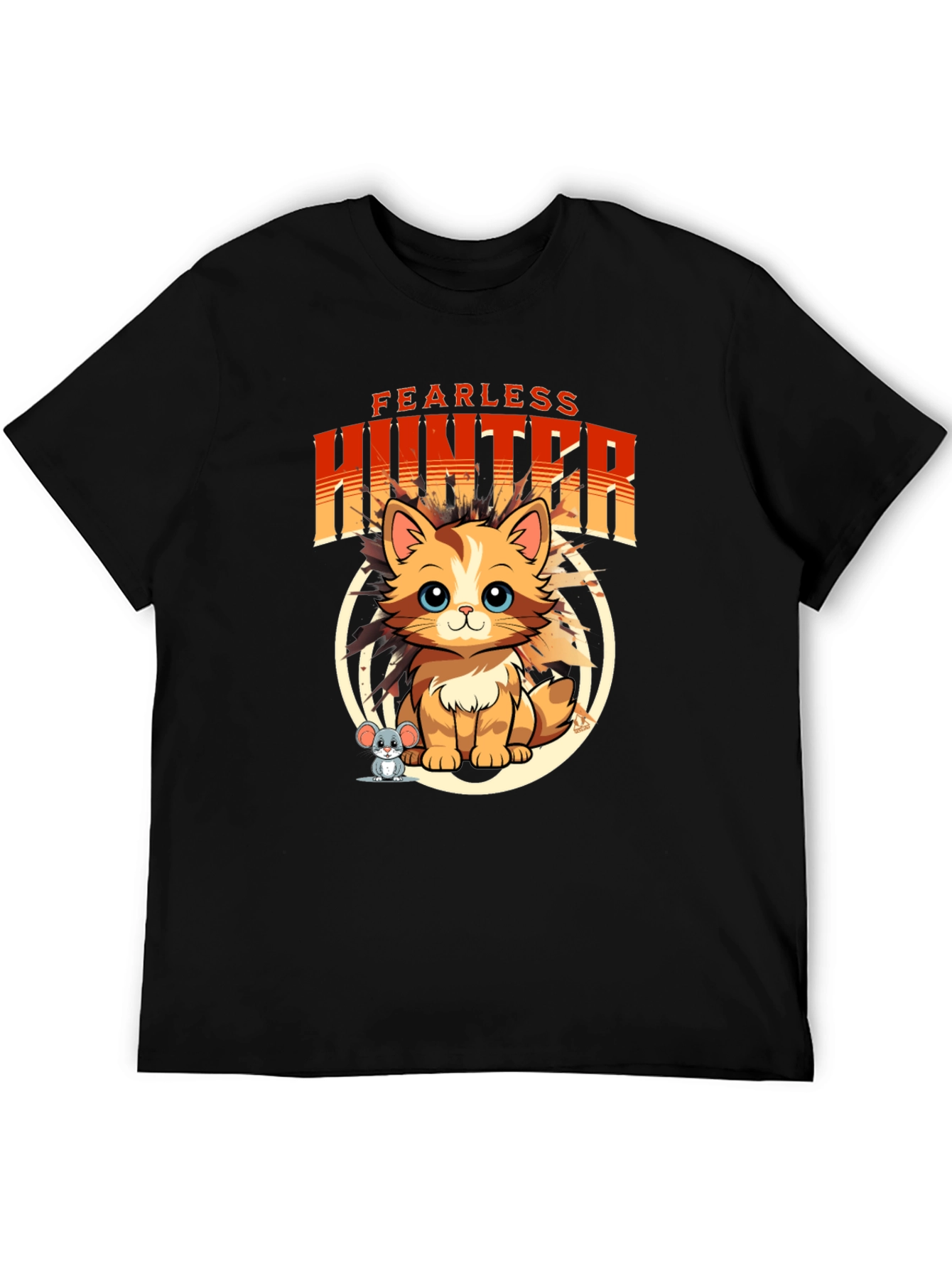 Fearless Hunter Cat T-Shirt