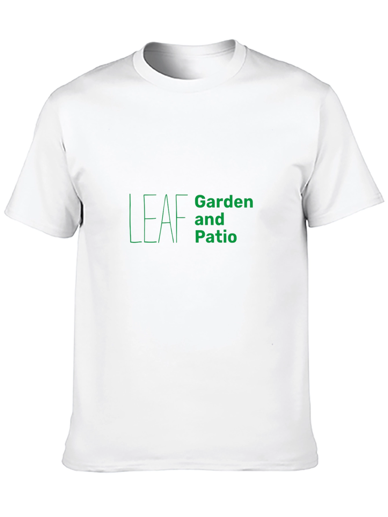 Leaf Garden & Patio Black T-Shirt