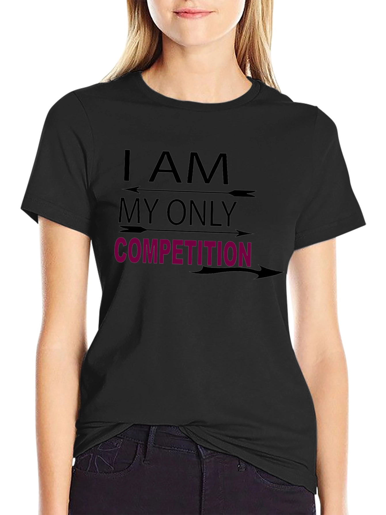 I AM MY ONLY COMPETITION Graphic Tee