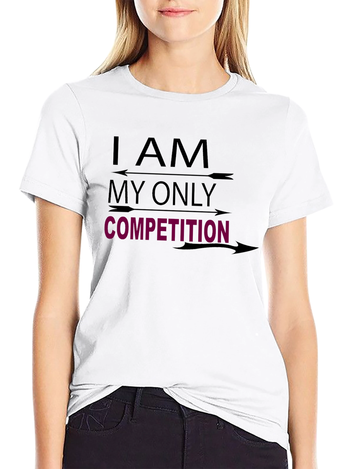 I AM MY ONLY COMPETITION Graphic Tee