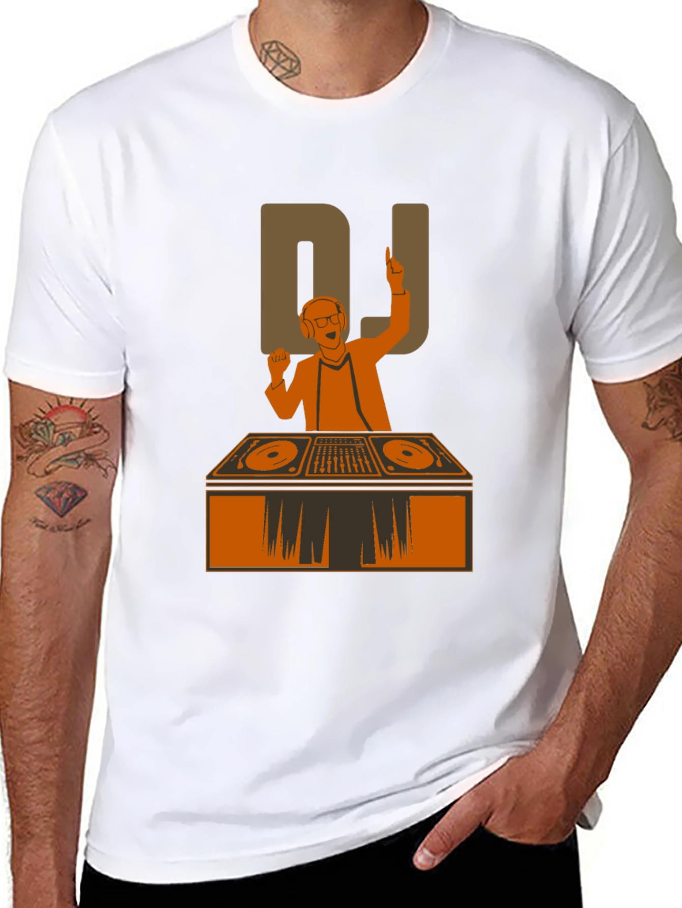 DJ Graphic Tee - Cool Music Lover T-Shirt