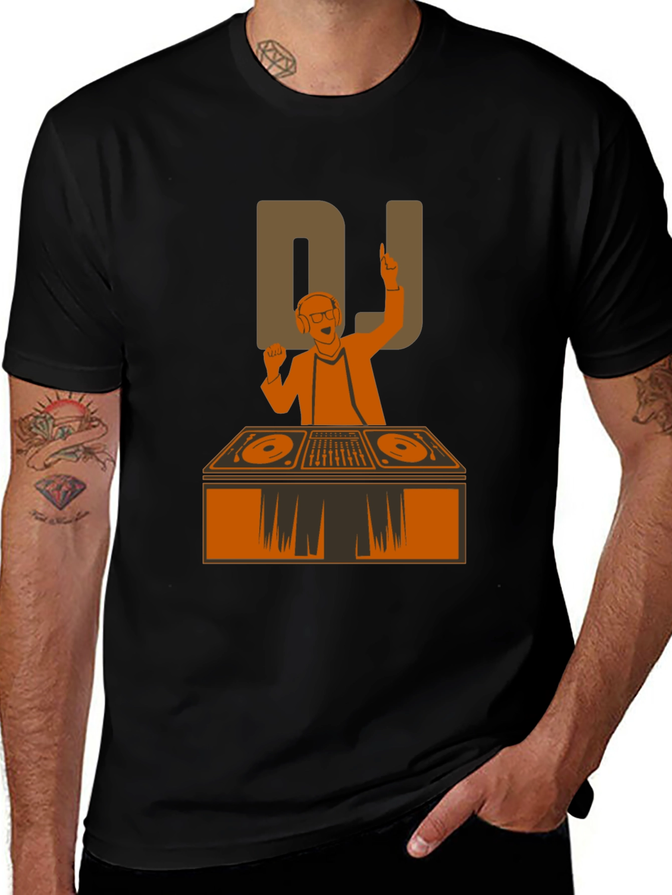 DJ Graphic Tee - Cool Music Lover T-Shirt