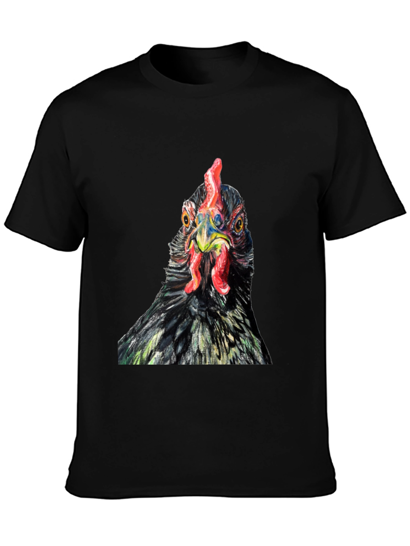 Chicken Graphic T-Shirt - Unique Bird Design Tee