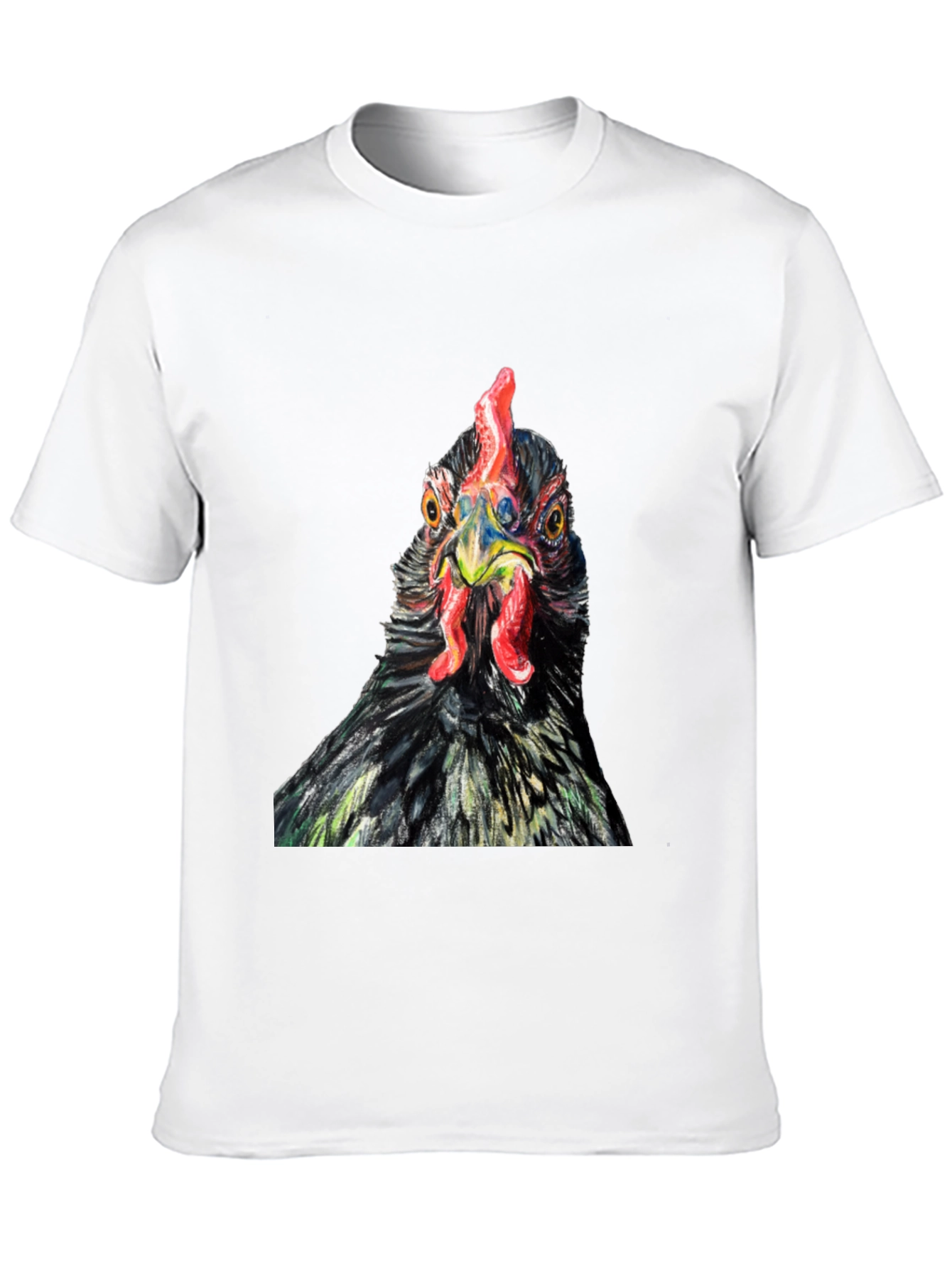 Chicken Graphic T-Shirt - Unique Bird Design Tee