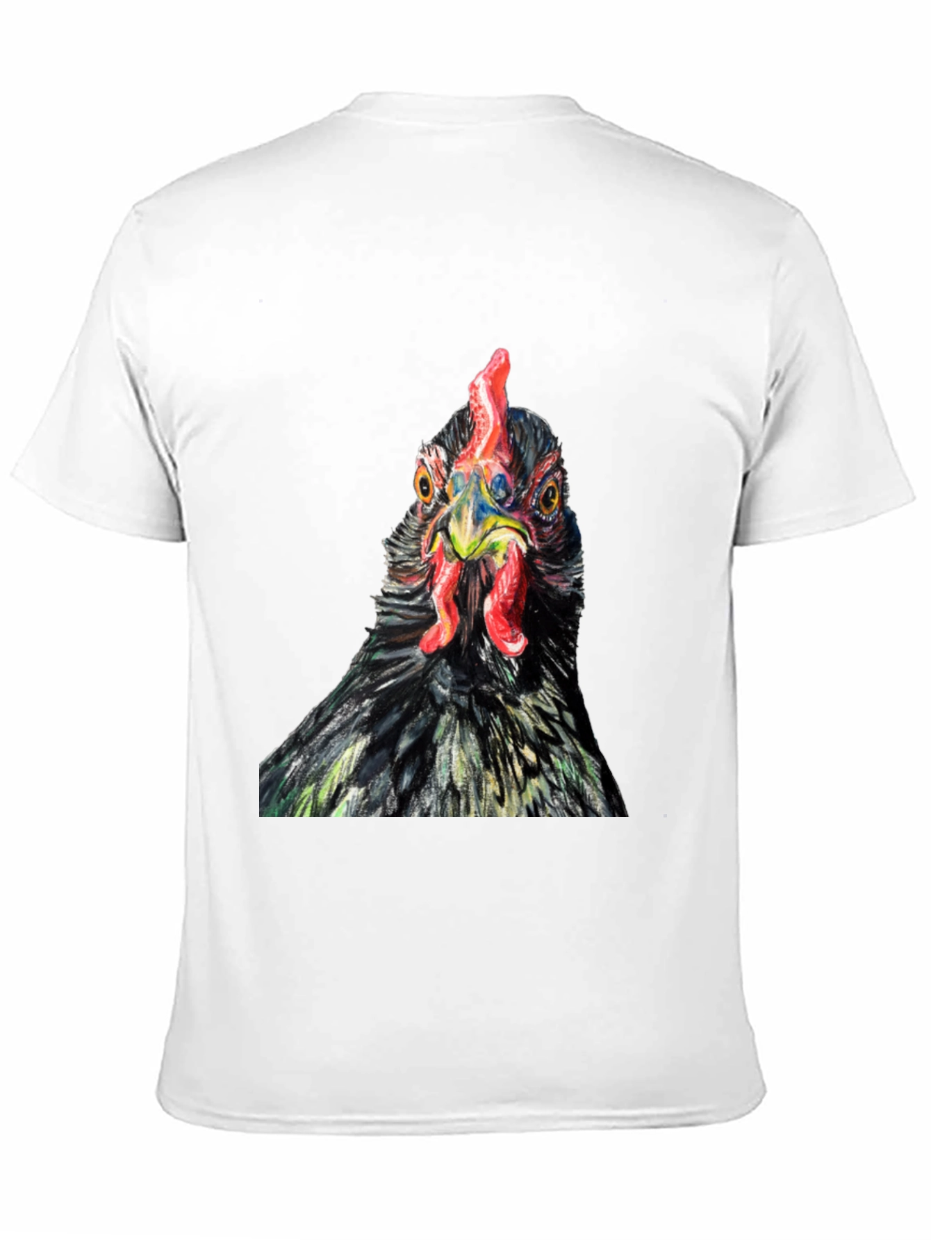 Chicken Graphic T-Shirt - Unique Bird Design Tee