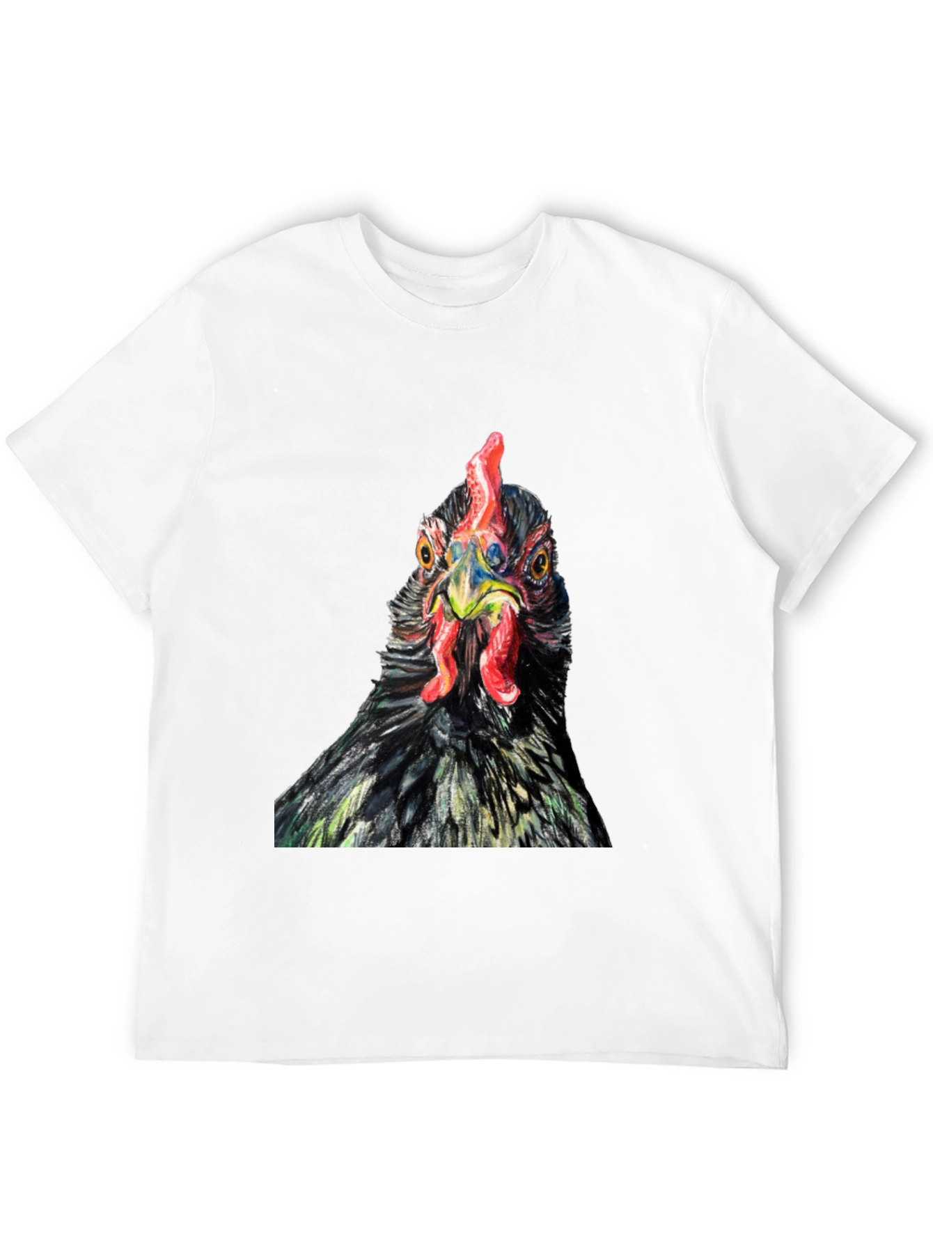 Chicken Graphic T-Shirt - Unique Bird Design Tee