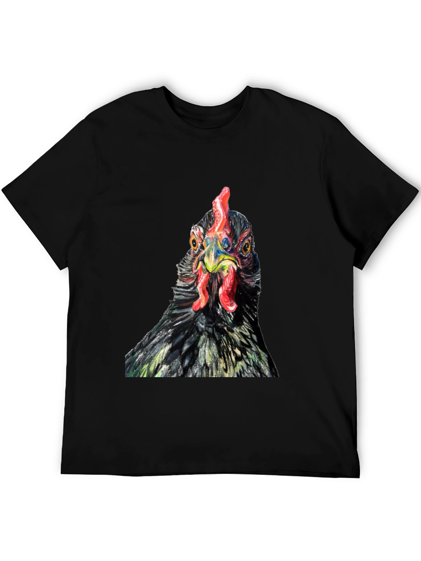 Chicken Graphic T-Shirt - Unique Bird Design Tee