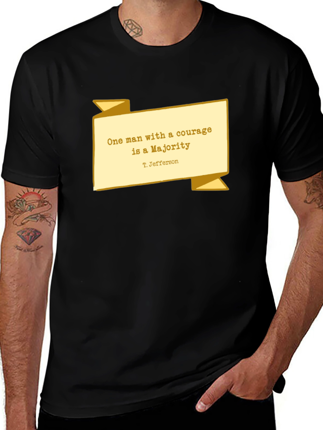 Courage is a Majority T-Shirt