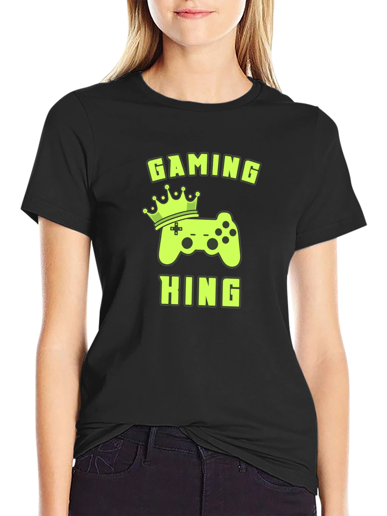 Gaming King Black T-Shirt