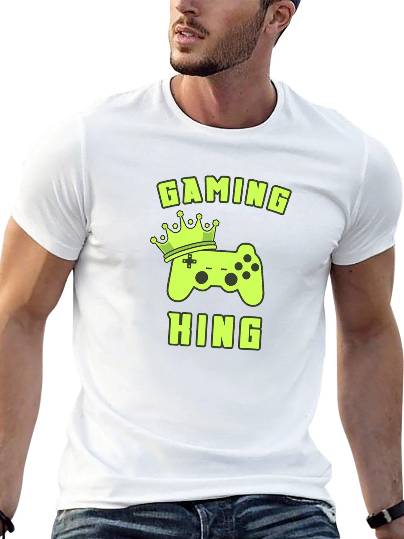 Gaming King Black T-Shirt