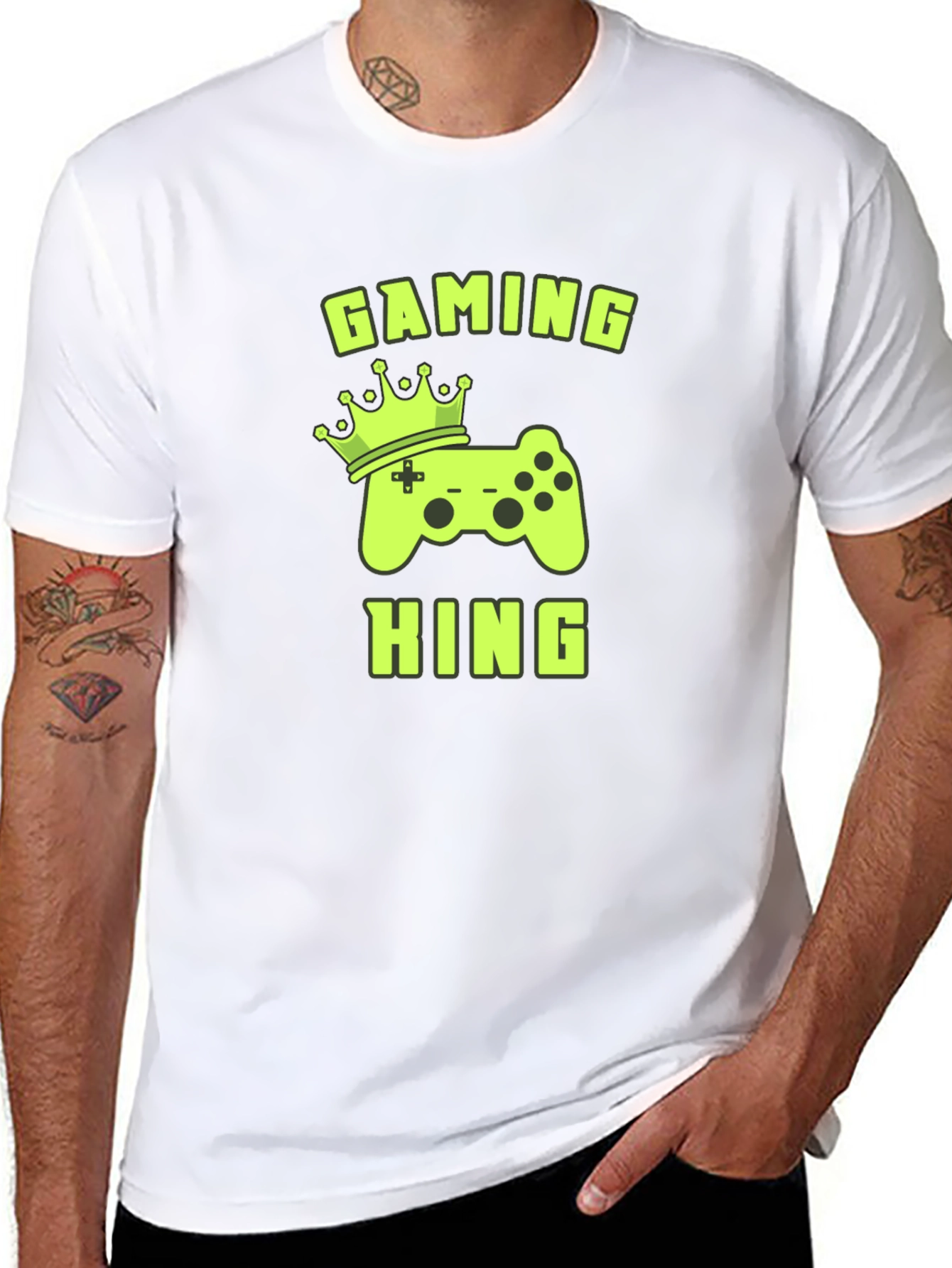 Gaming King Black T-Shirt