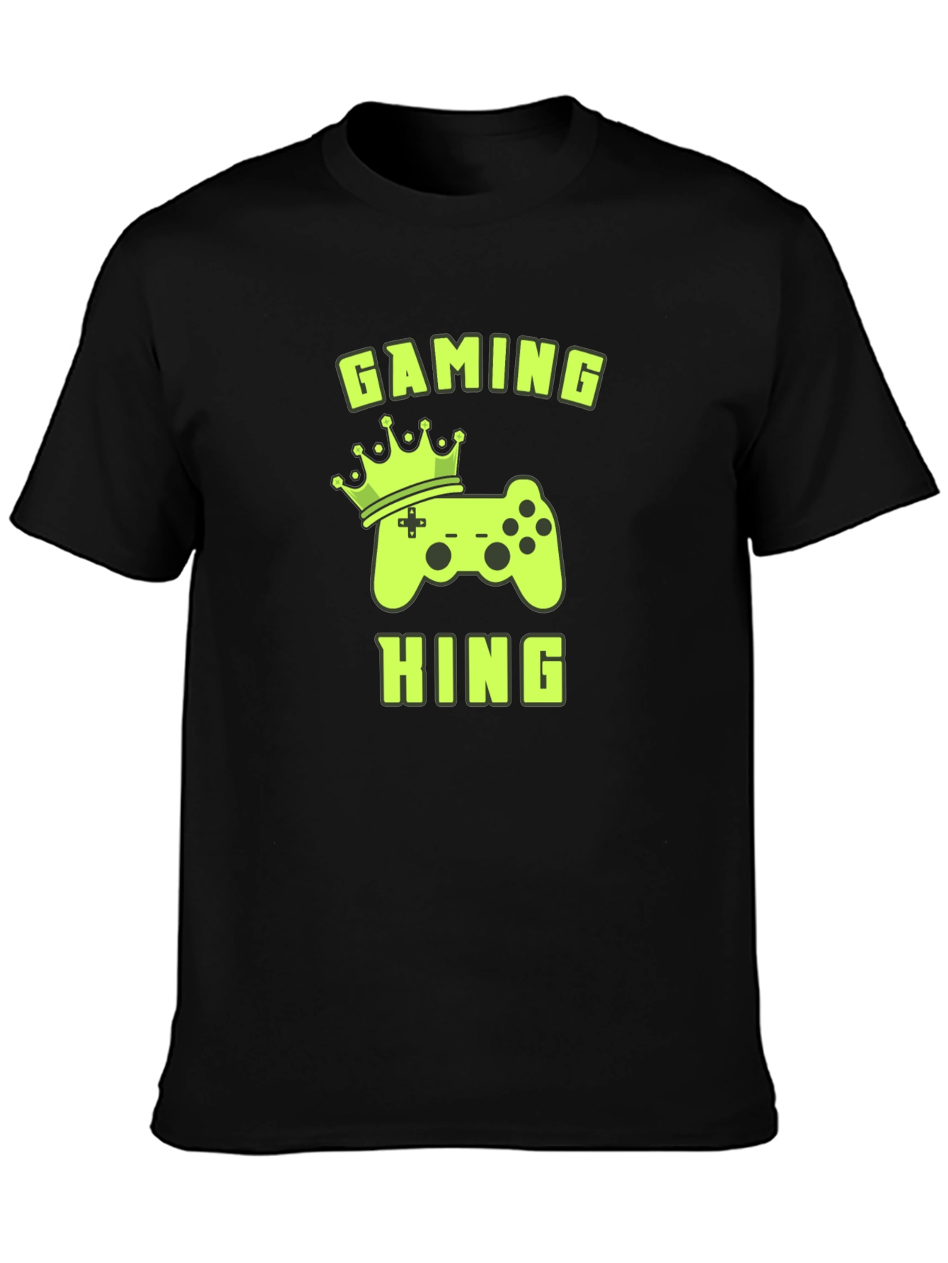 Gaming King Black T-Shirt