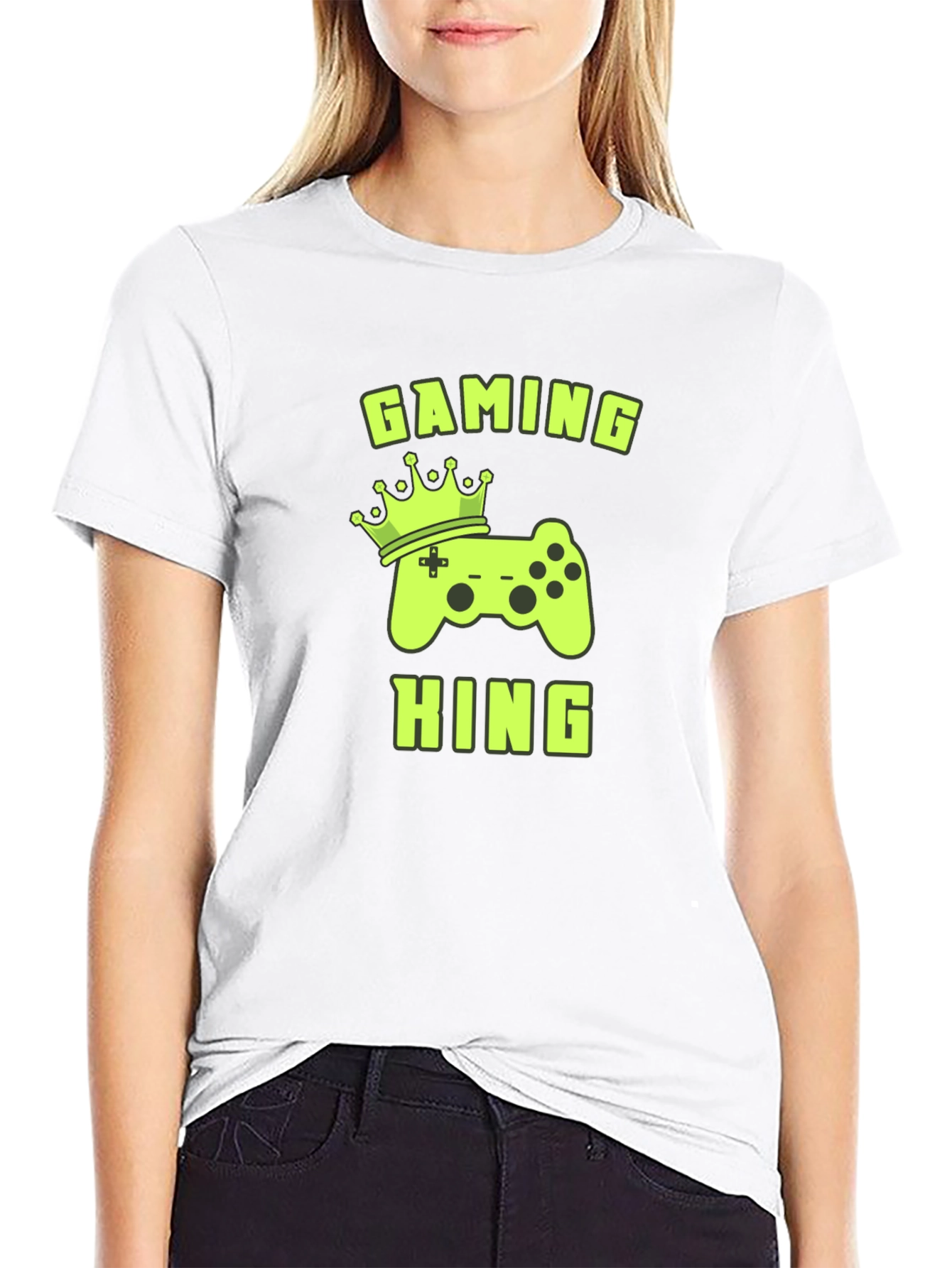 Gaming King Black T-Shirt