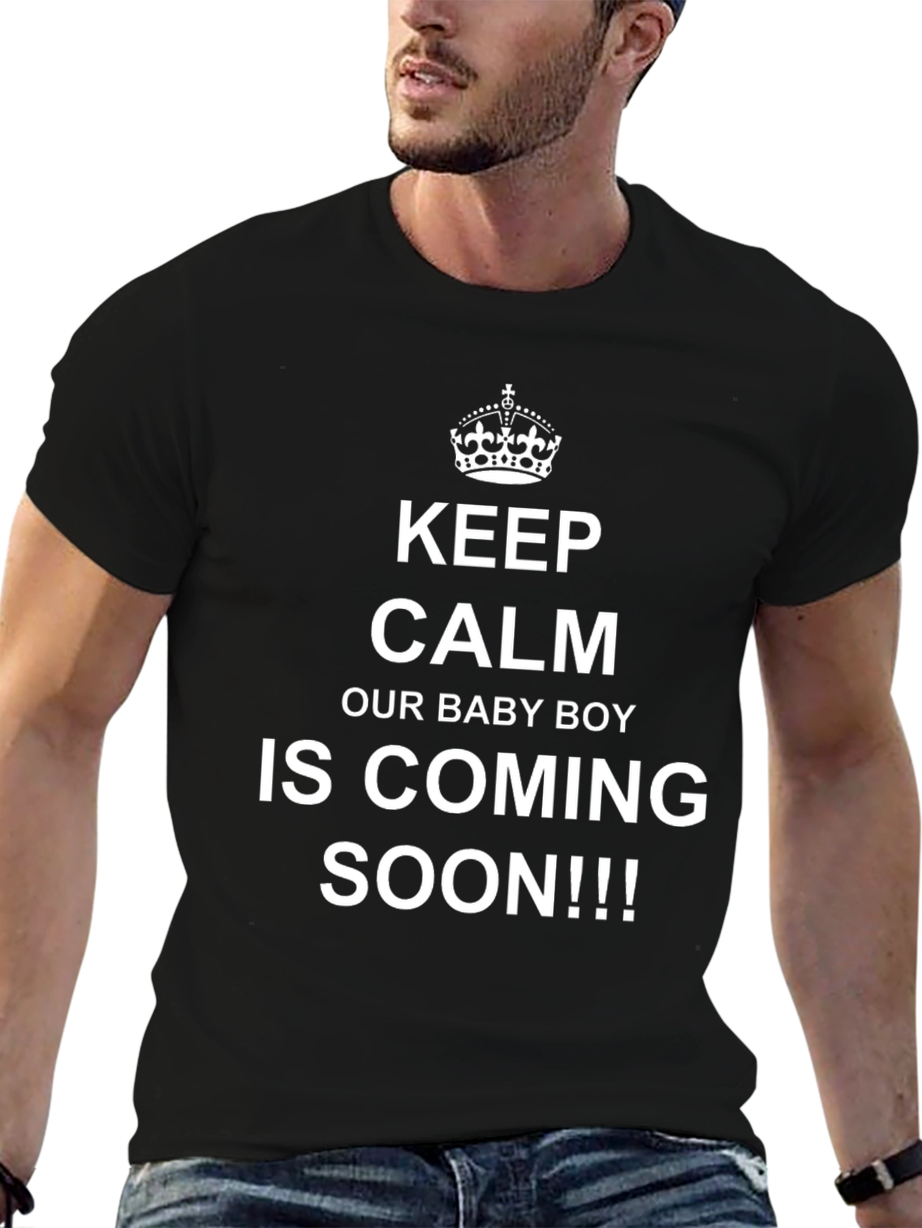 Keep Calm Baby Boy T-Shirt