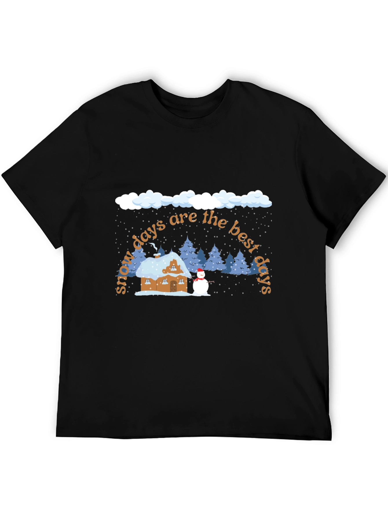 Snow Day Tee - Cozy Winter Graphic T-Shirt