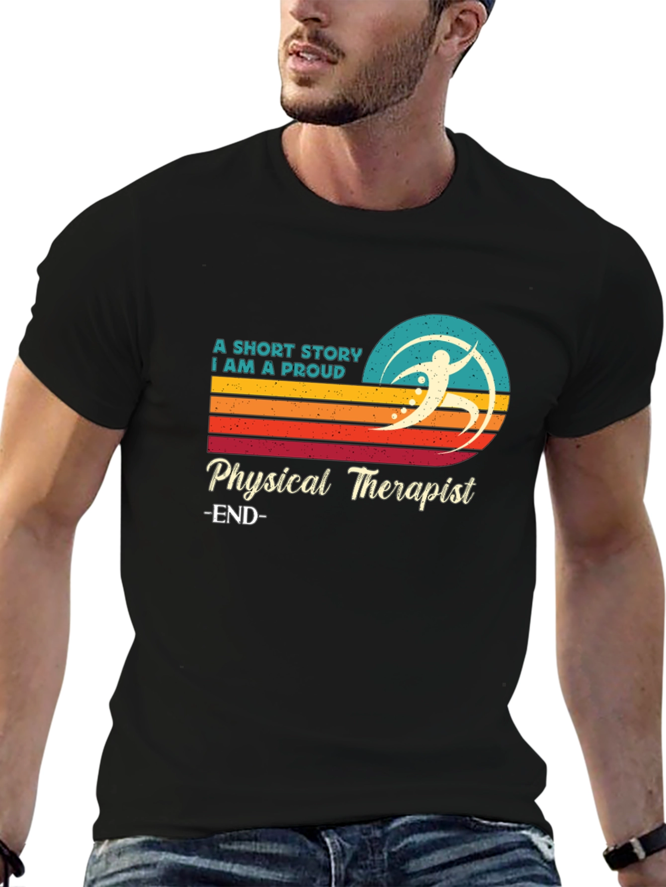Physical Therapist Proud Retro T-Shirt
