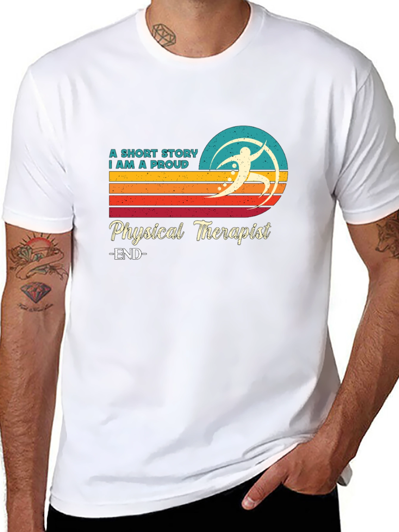 Physical Therapist Proud Retro T-Shirt