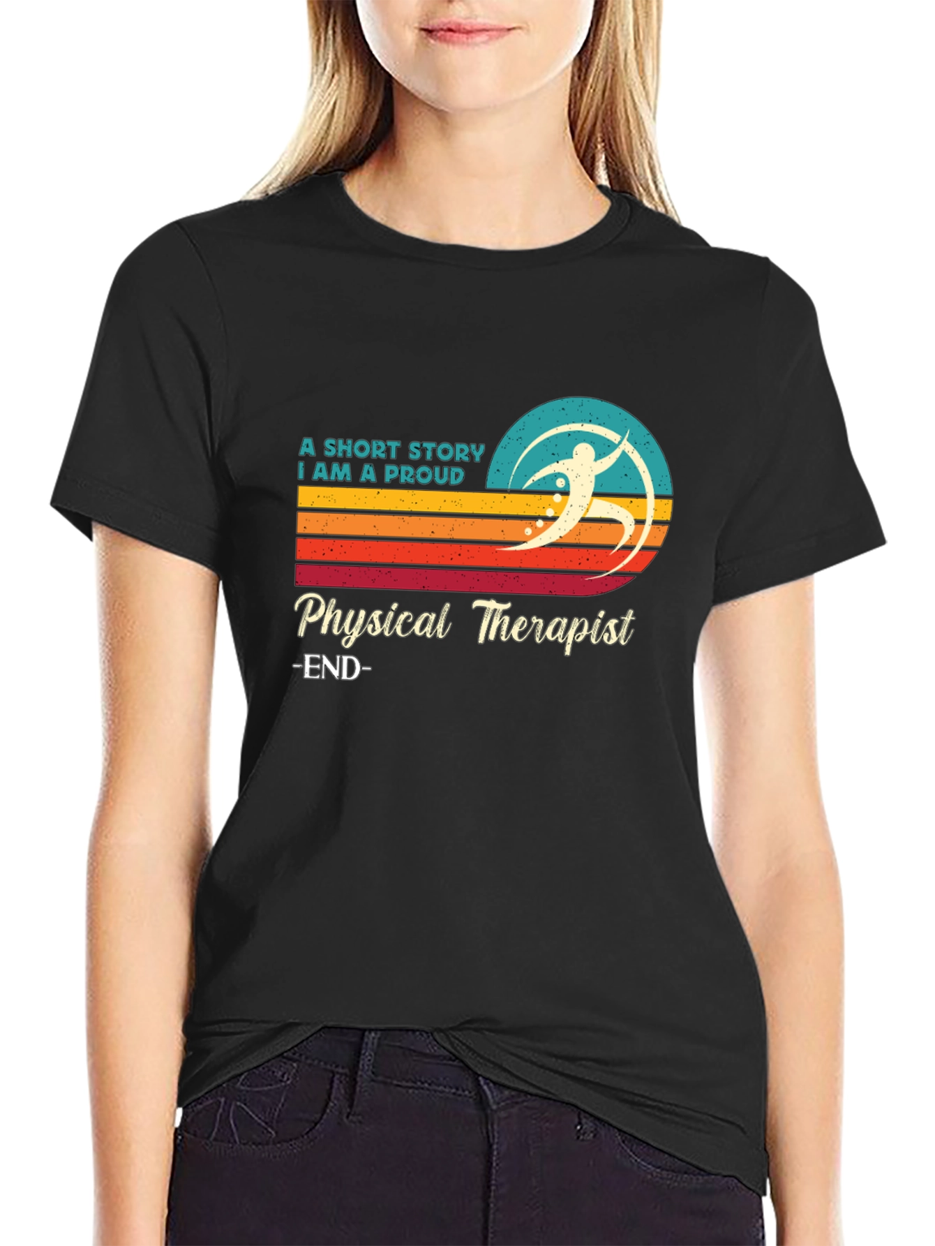 Physical Therapist Proud Retro T-Shirt