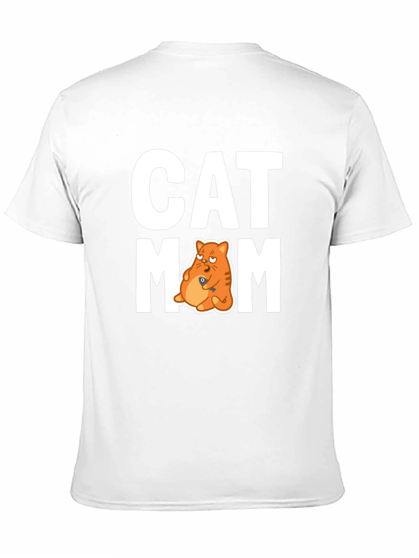 Cat Mom Graphic T-Shirt - Unisex Crew Neck Tee
