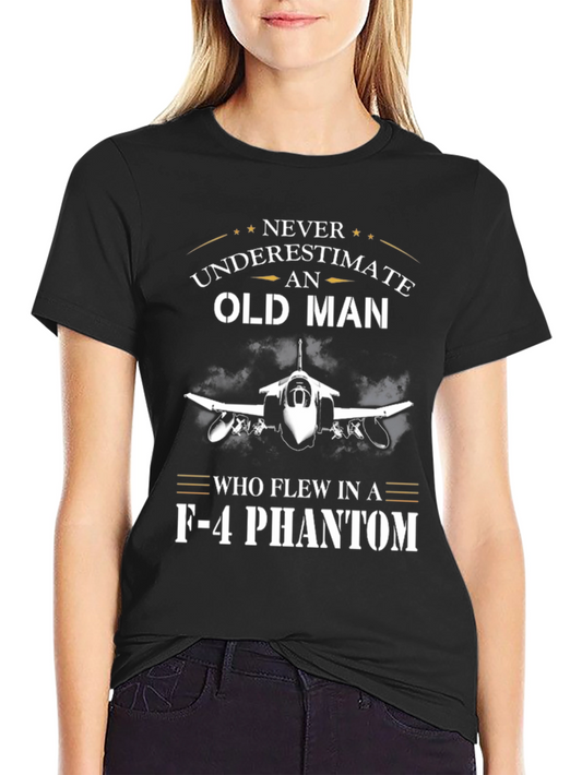 F-4 Phantom Old Man Graphic Tee