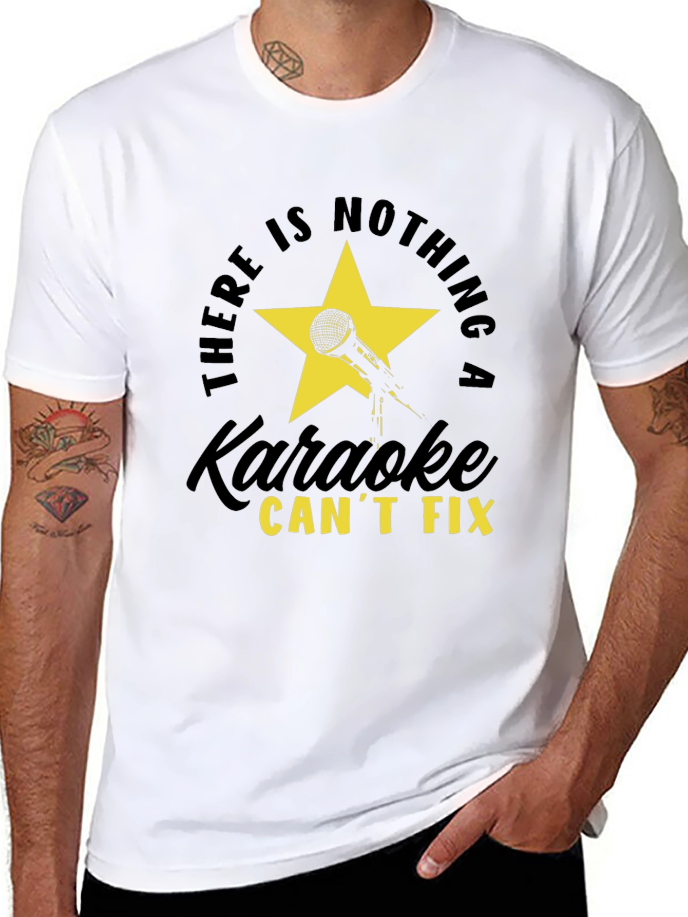Karaoke Fix T-Shirt - Stylish Graphic Tee