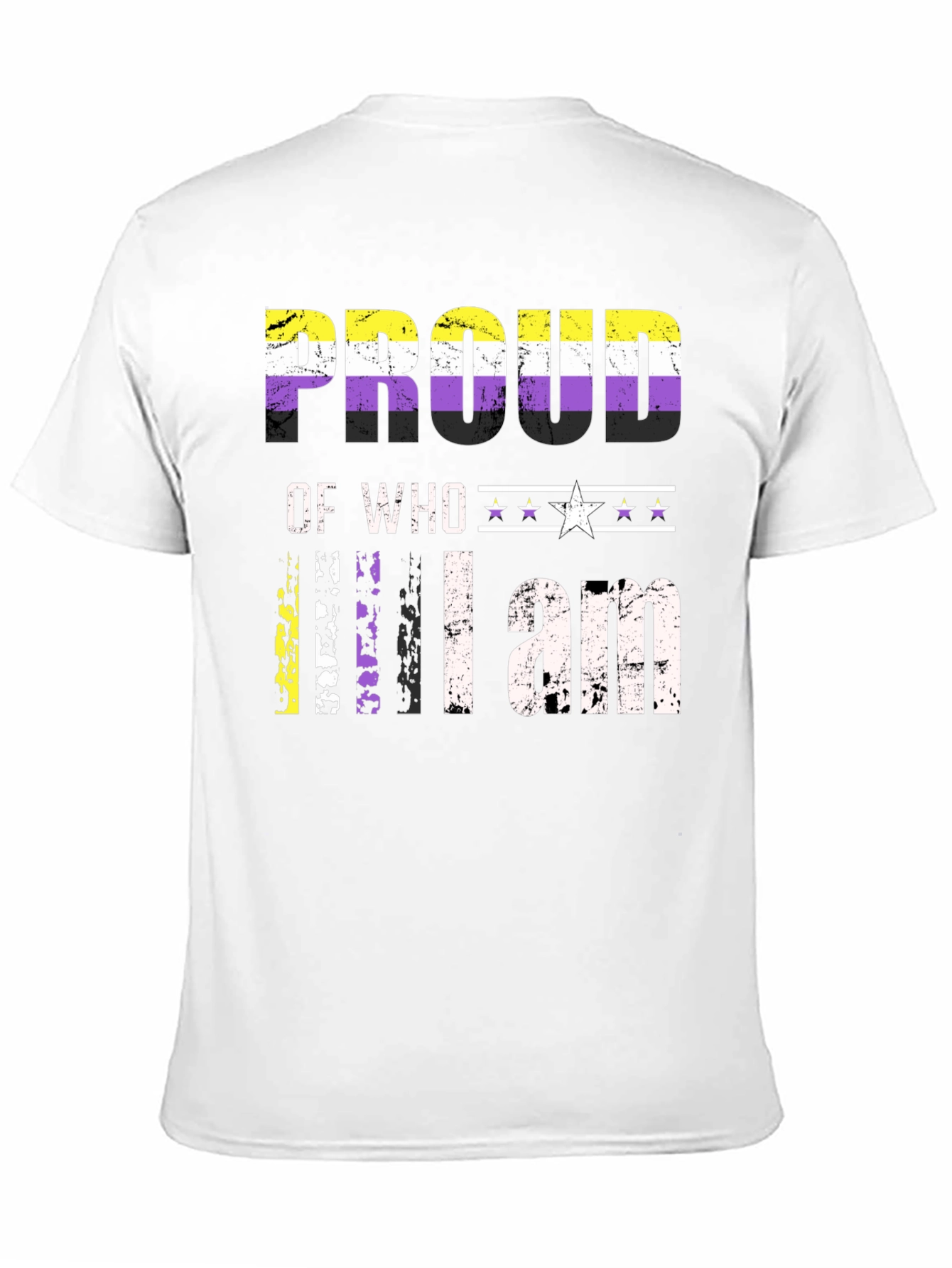 Proud of Who I am Nonbinary T-Shirt