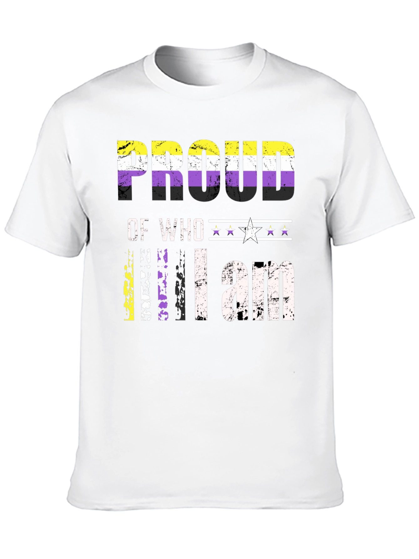 Proud of Who I am Nonbinary T-Shirt
