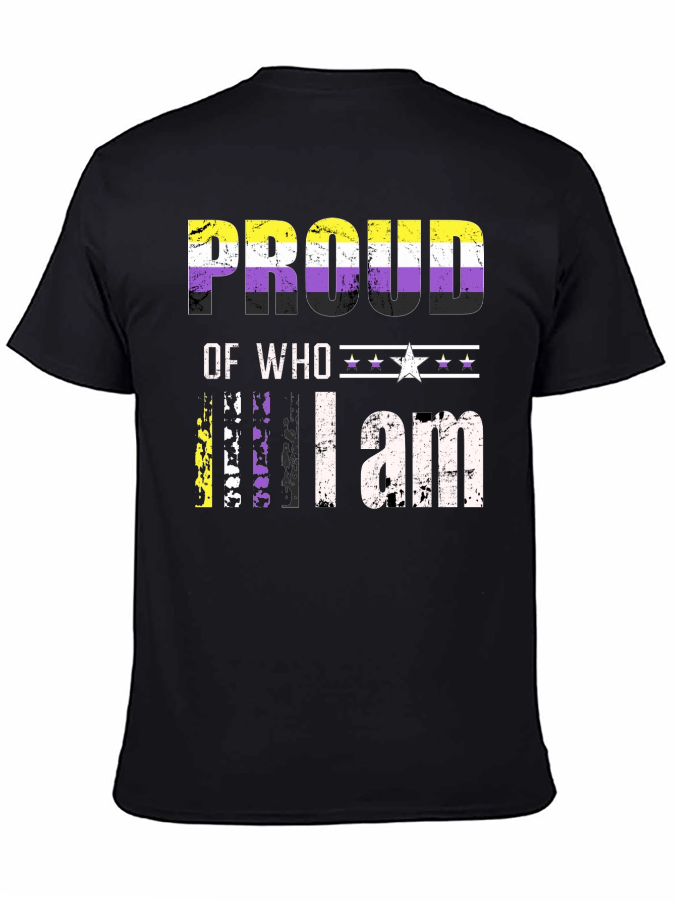 Proud of Who I am Nonbinary T-Shirt