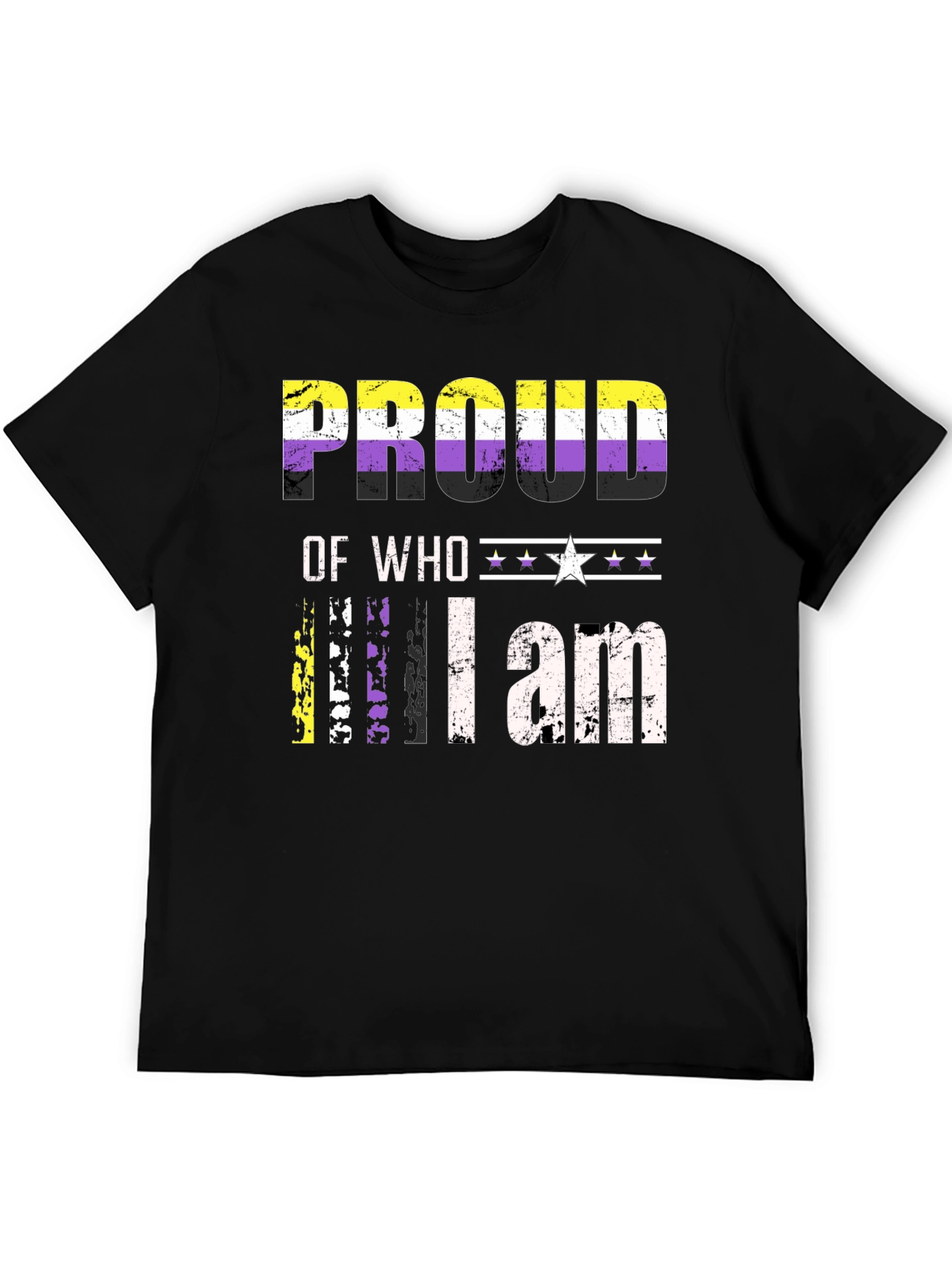 Proud of Who I am Nonbinary T-Shirt