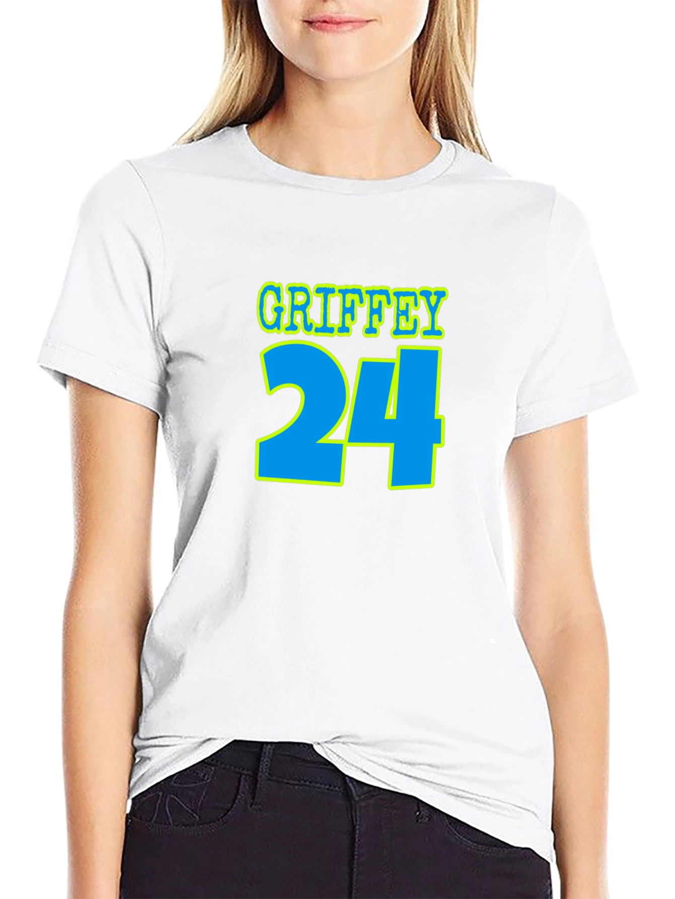 Griffey 24 Graphic Tee - Black