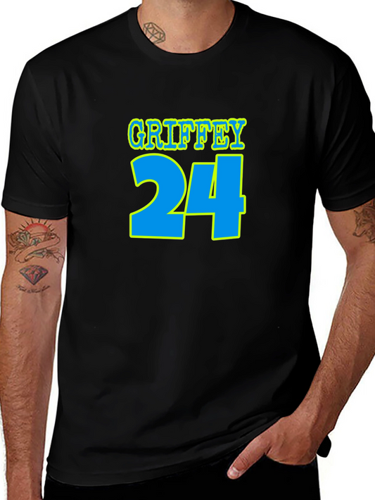 Griffey 24 Graphic Tee - Black