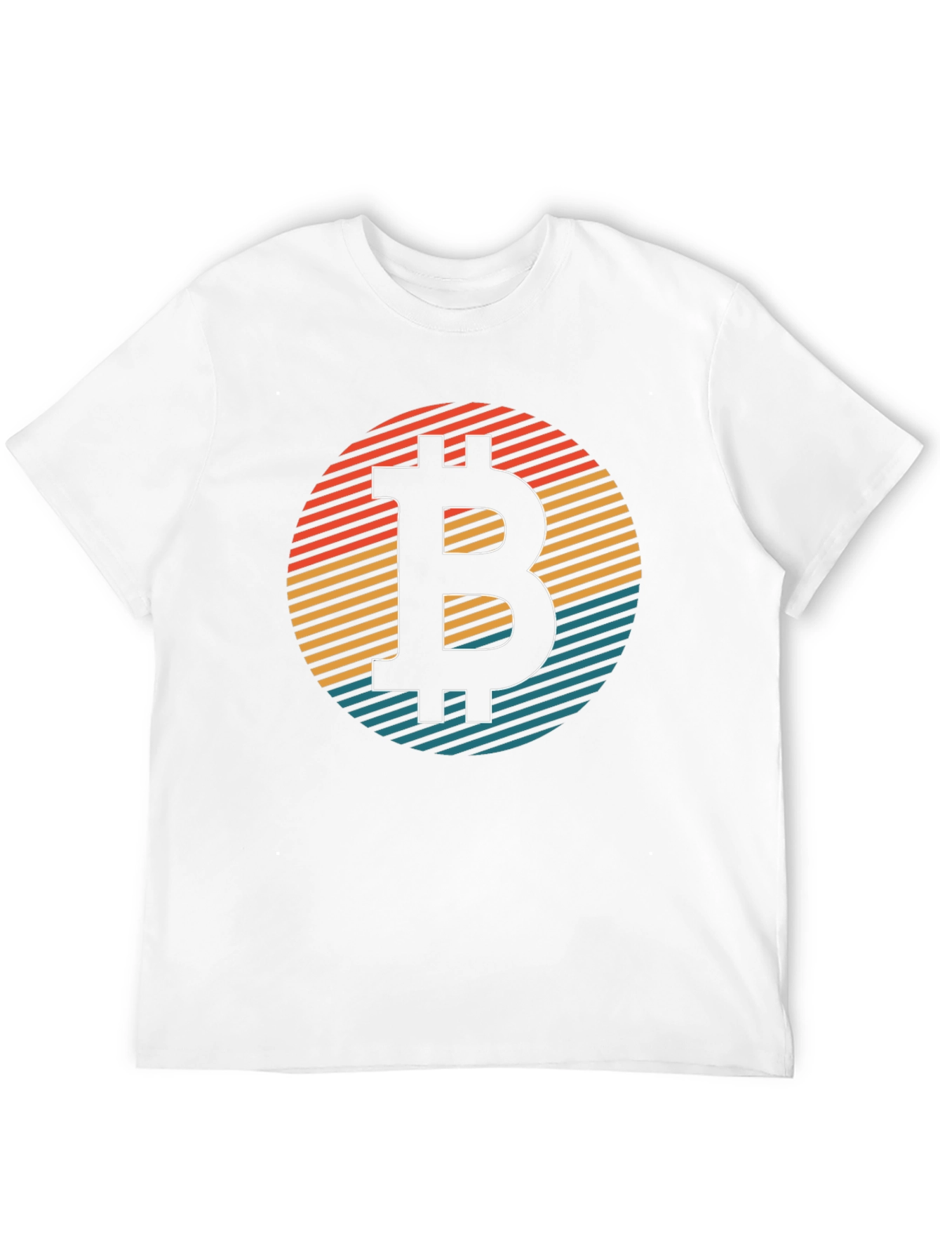 Bitcoin Retro Graphic Tee - Classic Crypto Style