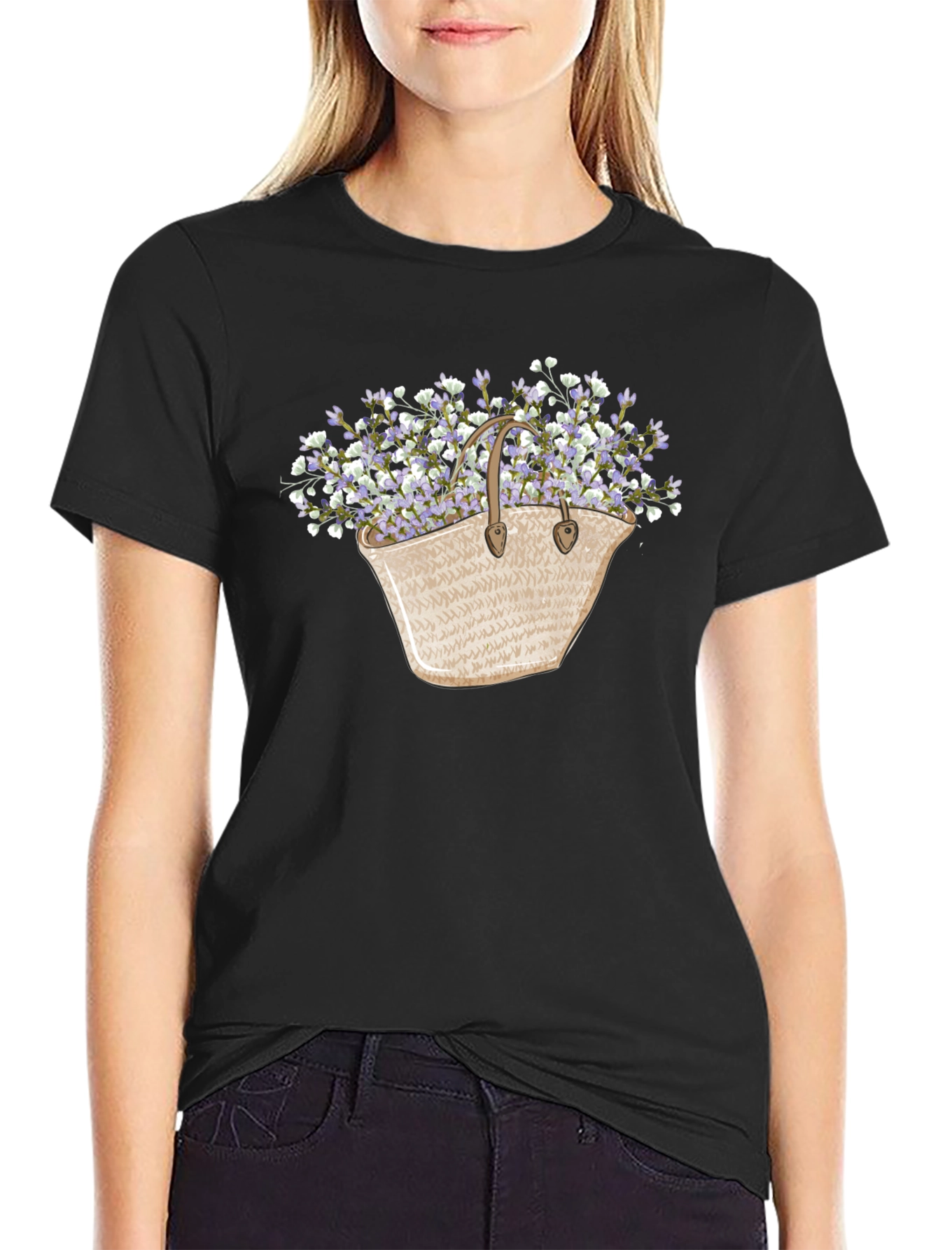 Floral Basket T-Shirt