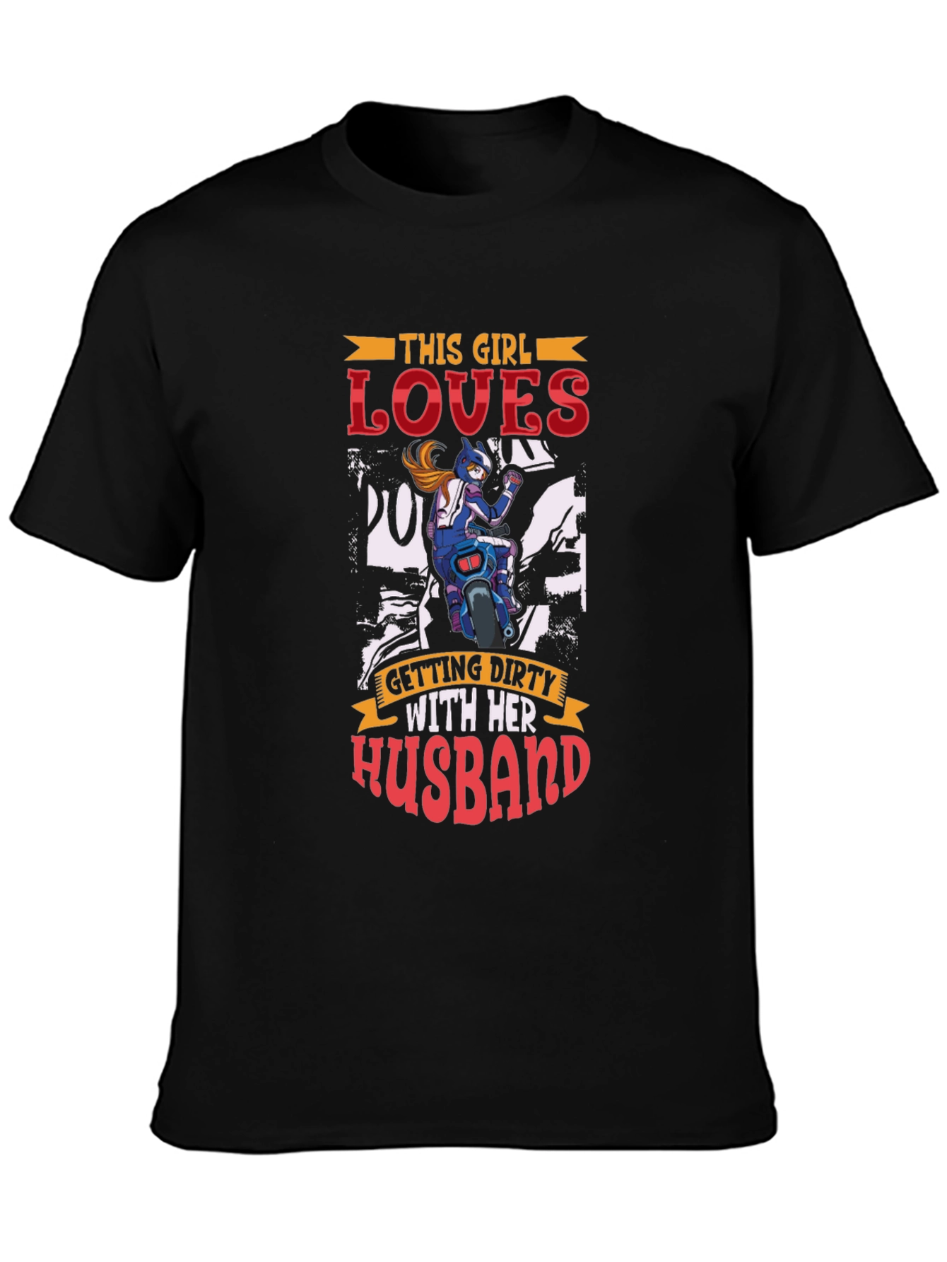 Motorcycle Loving Girls T-Shirt