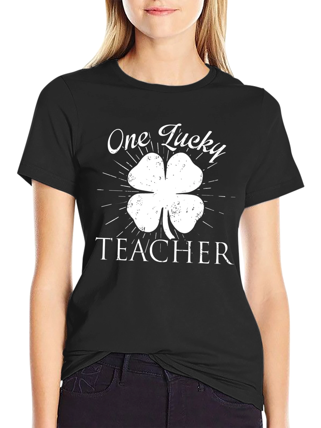 One Lucky Teacher T-Shirt - St. Patricks Day Tee