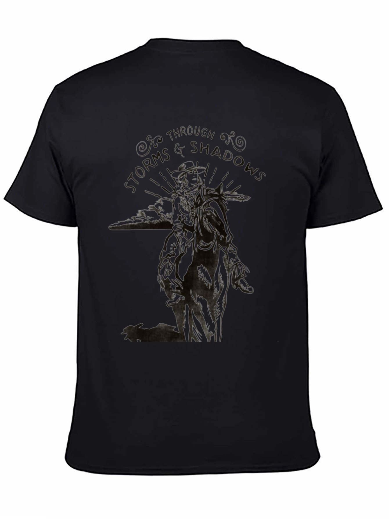 Storms & Shadows Graphic Tee - Black