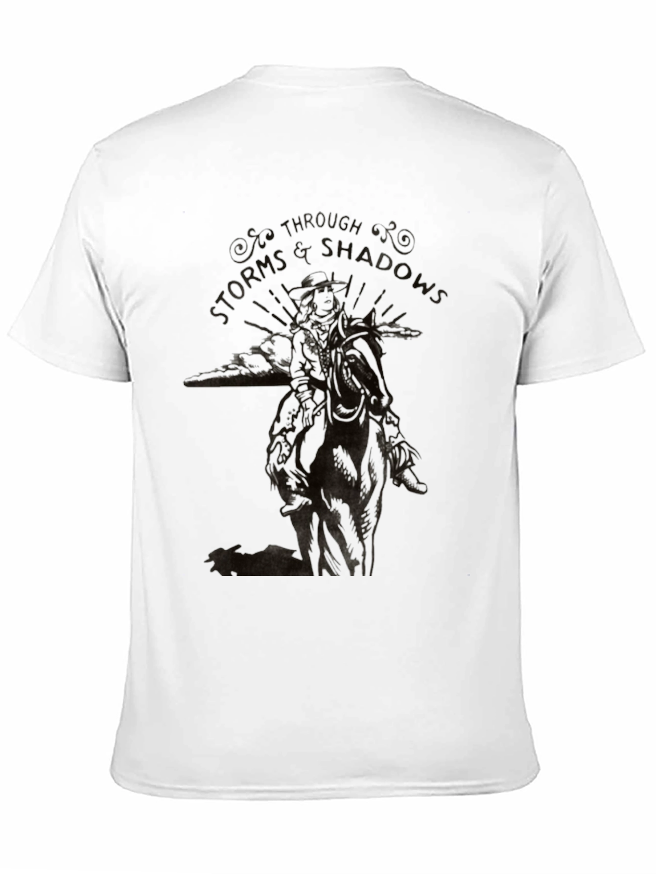 Storms & Shadows Graphic Tee - Black