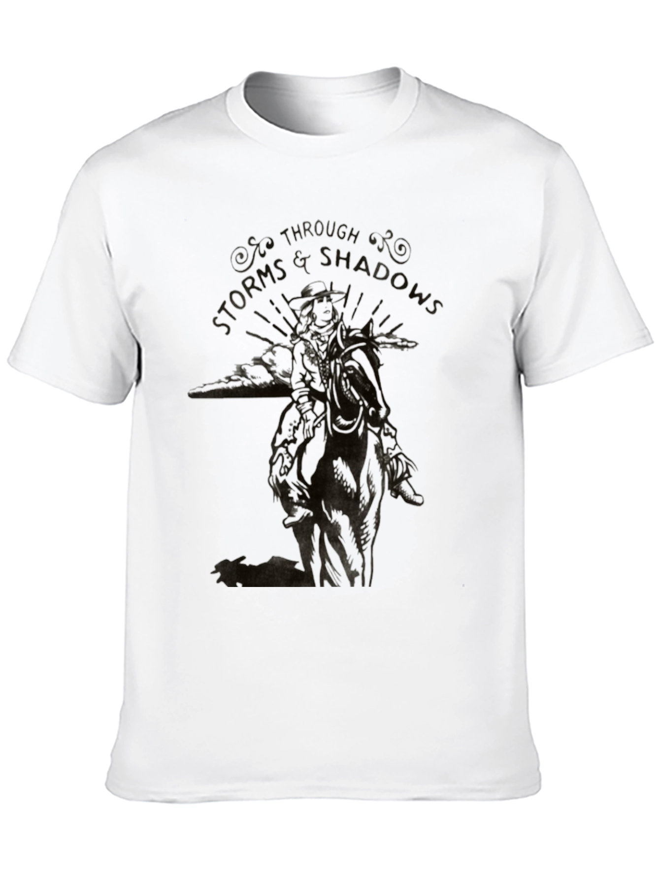 Storms & Shadows Graphic Tee - Black